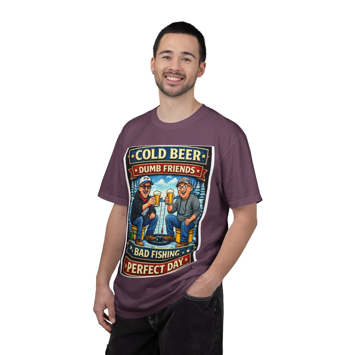 ‘Cold Beer, Dumb Friends’ Graphic Tee