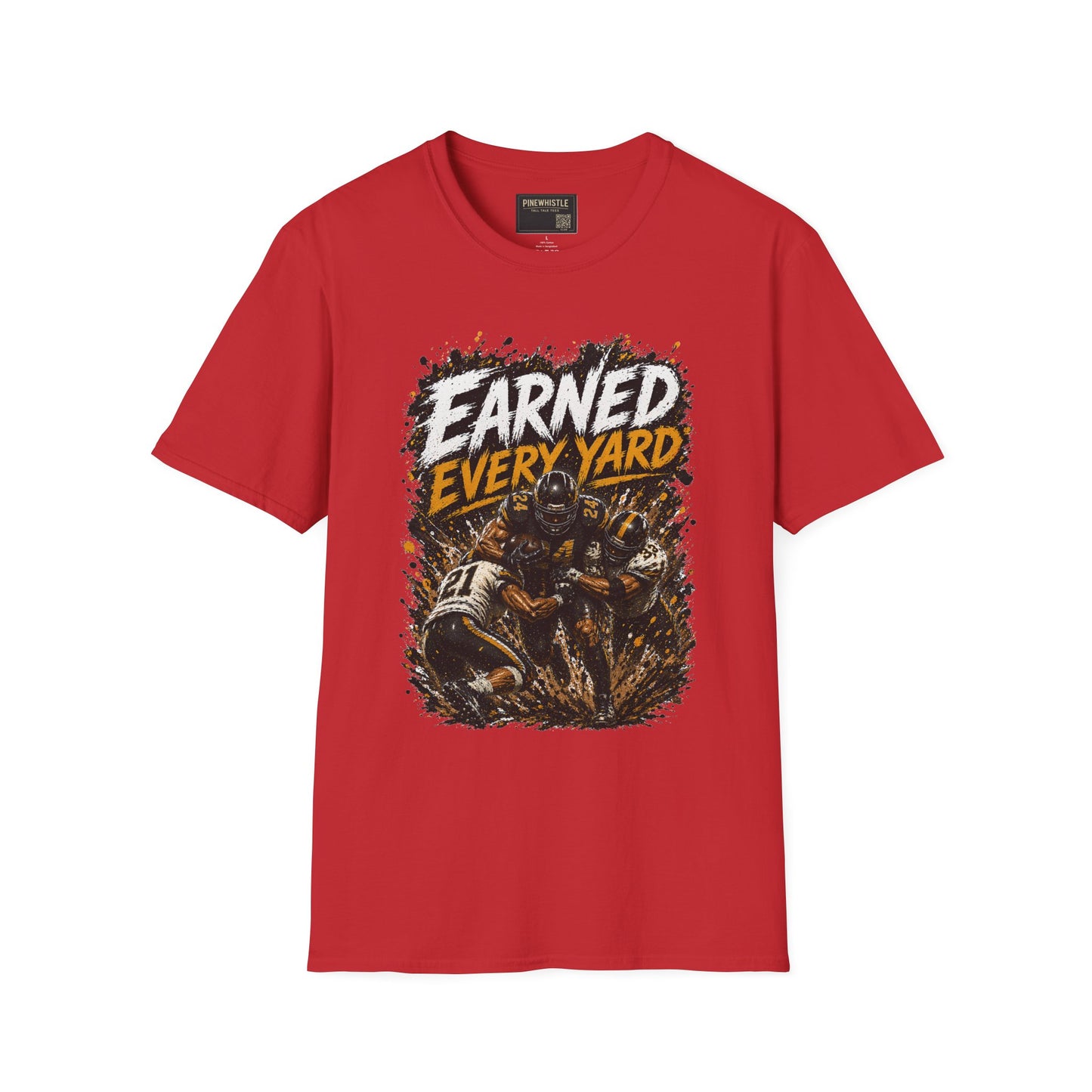 ‘Earned Every Yard’ Football Tee