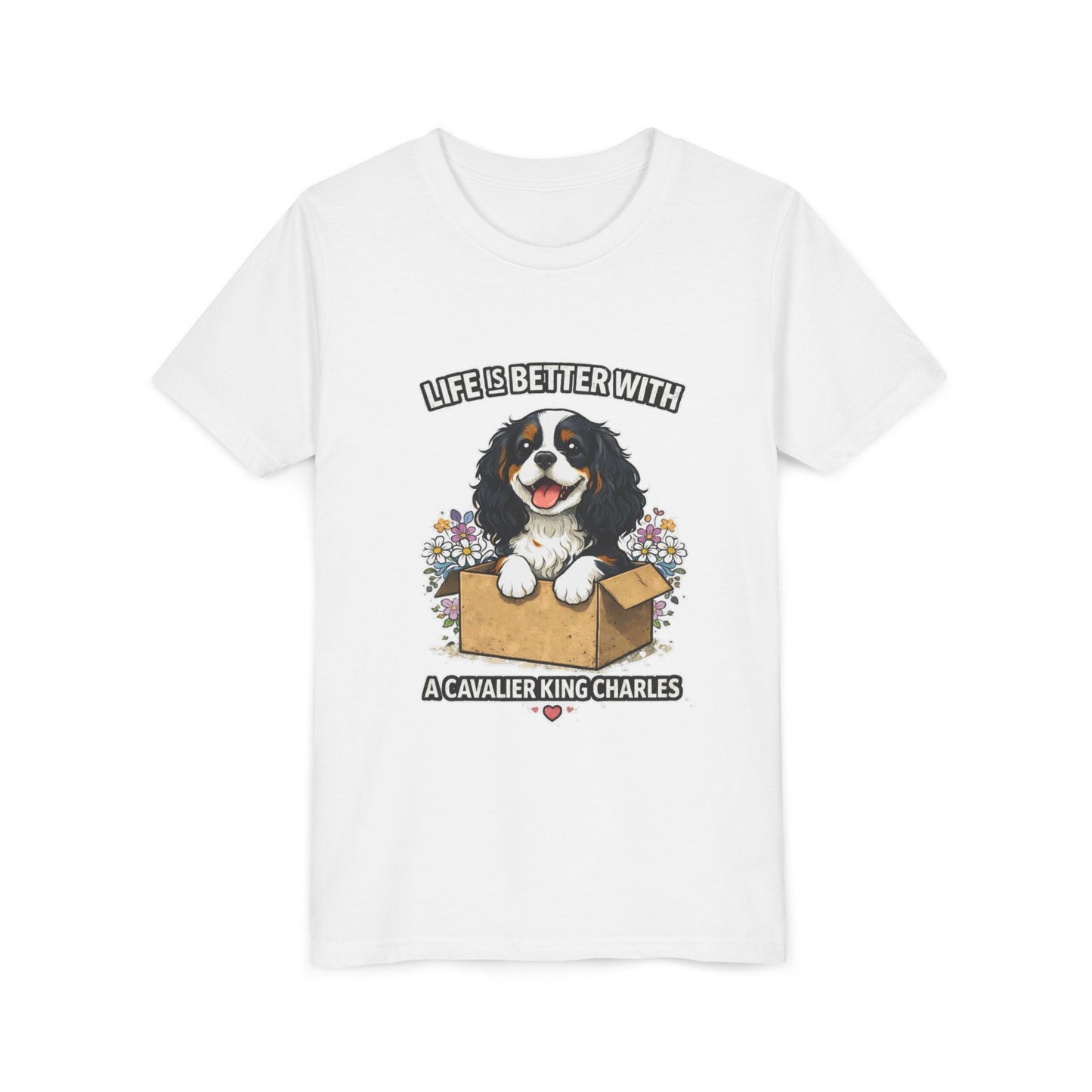 ‘Life Is Better With A Cavalier King Charles’ Youth Tee