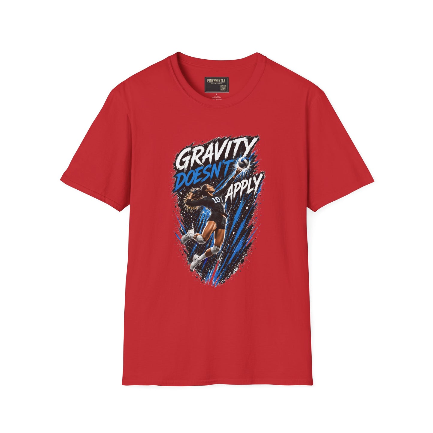‘Gravity Doesn't Apply’ Volleyball Tee