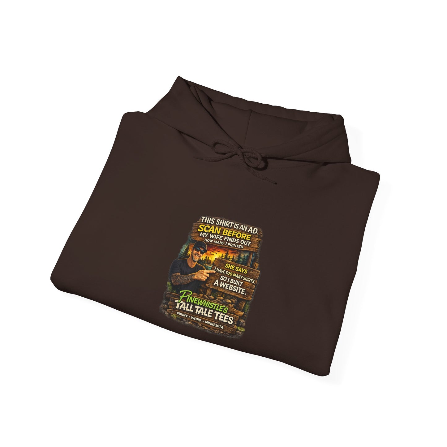 ‘Scan Before My Wife Finds Out' Hoodie