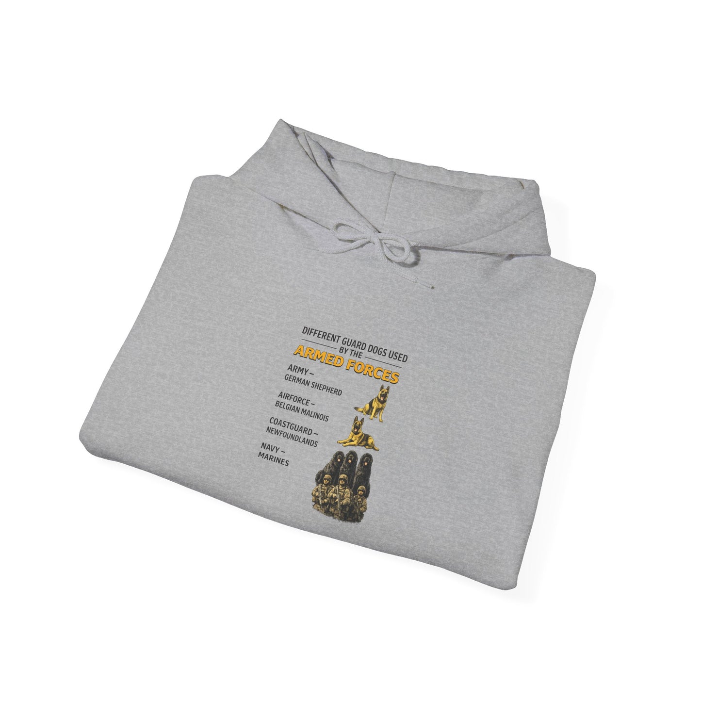 Military Working Dog Humor Hoodie