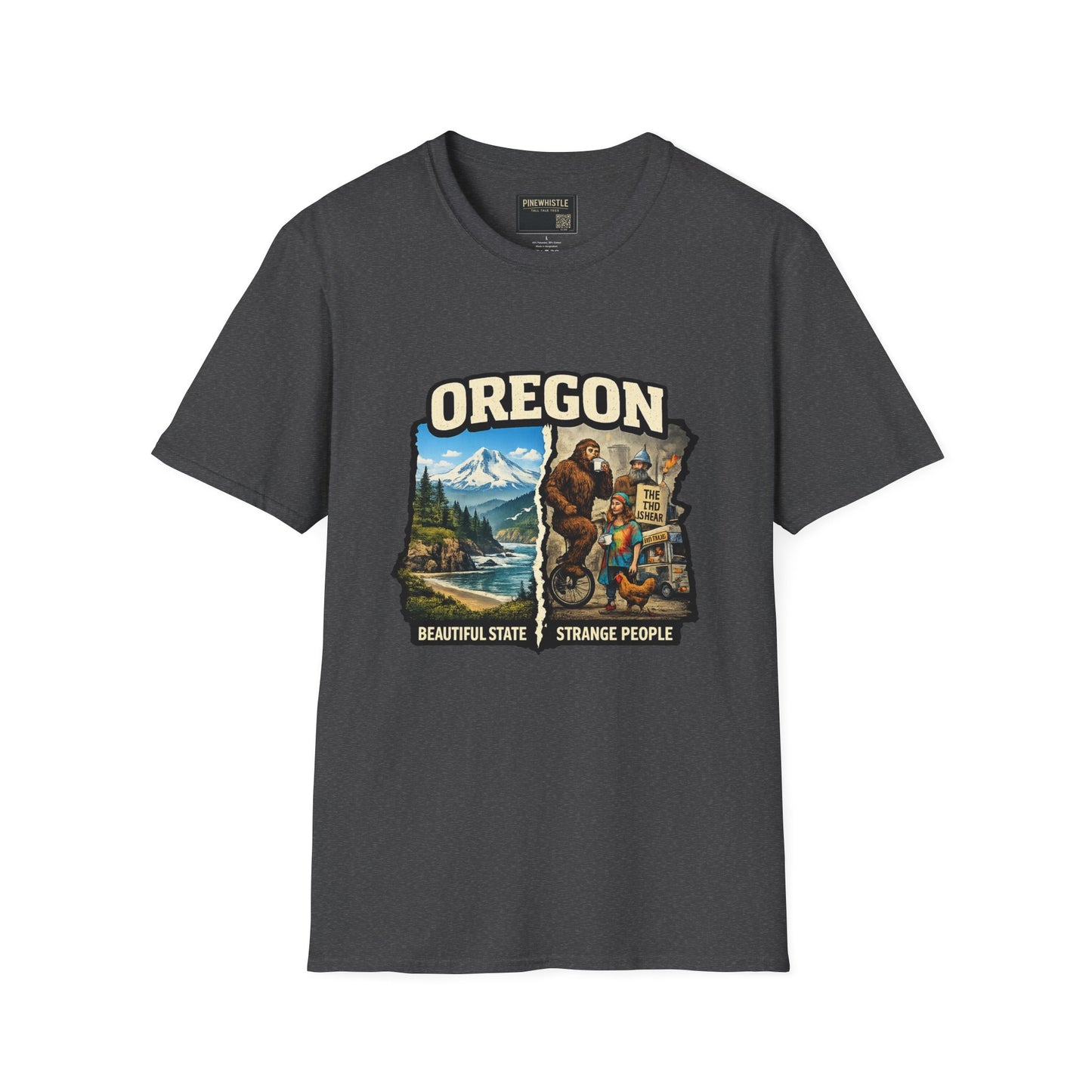 Oregon ‘Beautiful State, Strange People’ Tee