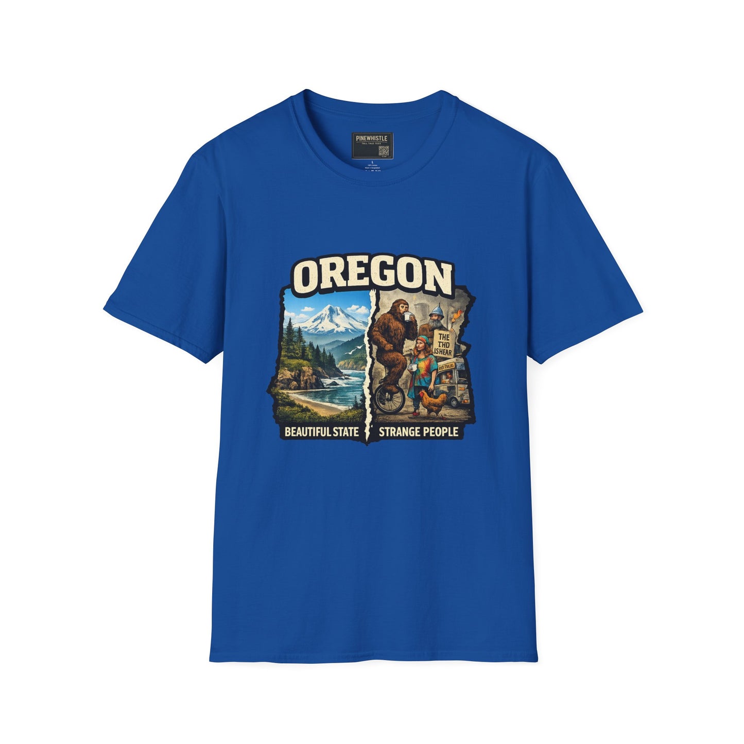 Oregon ‘Beautiful State, Strange People’ Tee