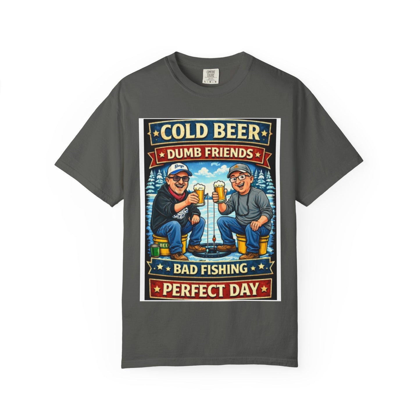 ‘Cold Beer, Dumb Friends’ Graphic Tee