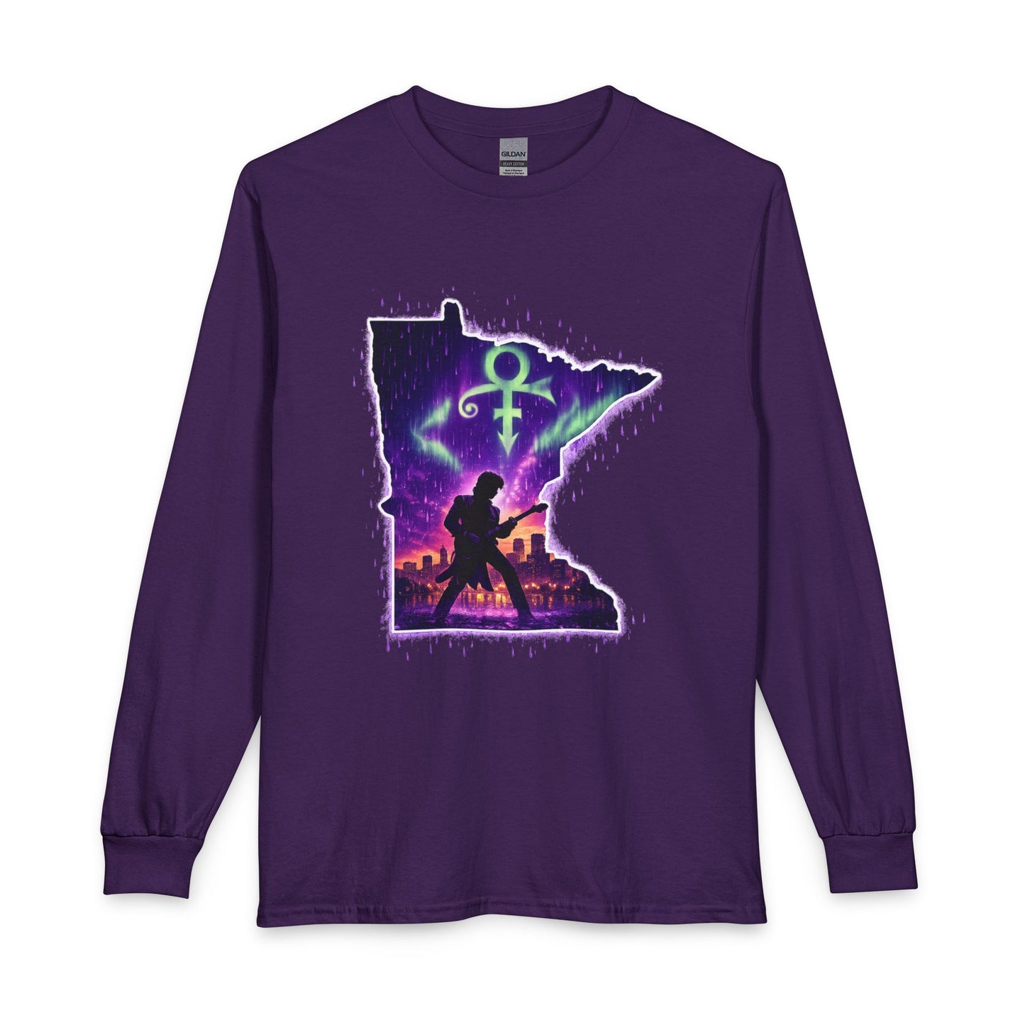 Minnesota Rocking Skyline Long Sleeve Tee
