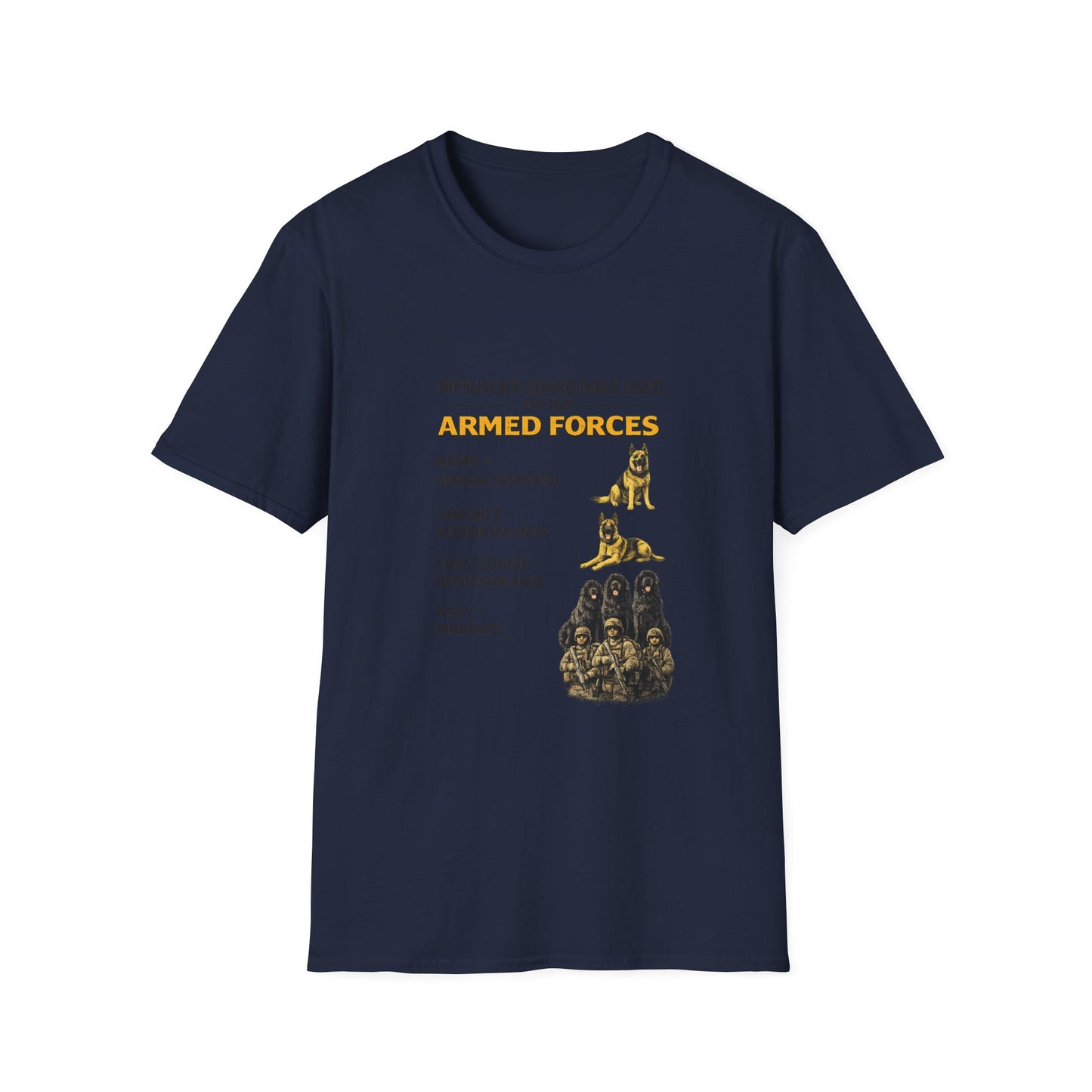 Military Working Dog Humor Tee
