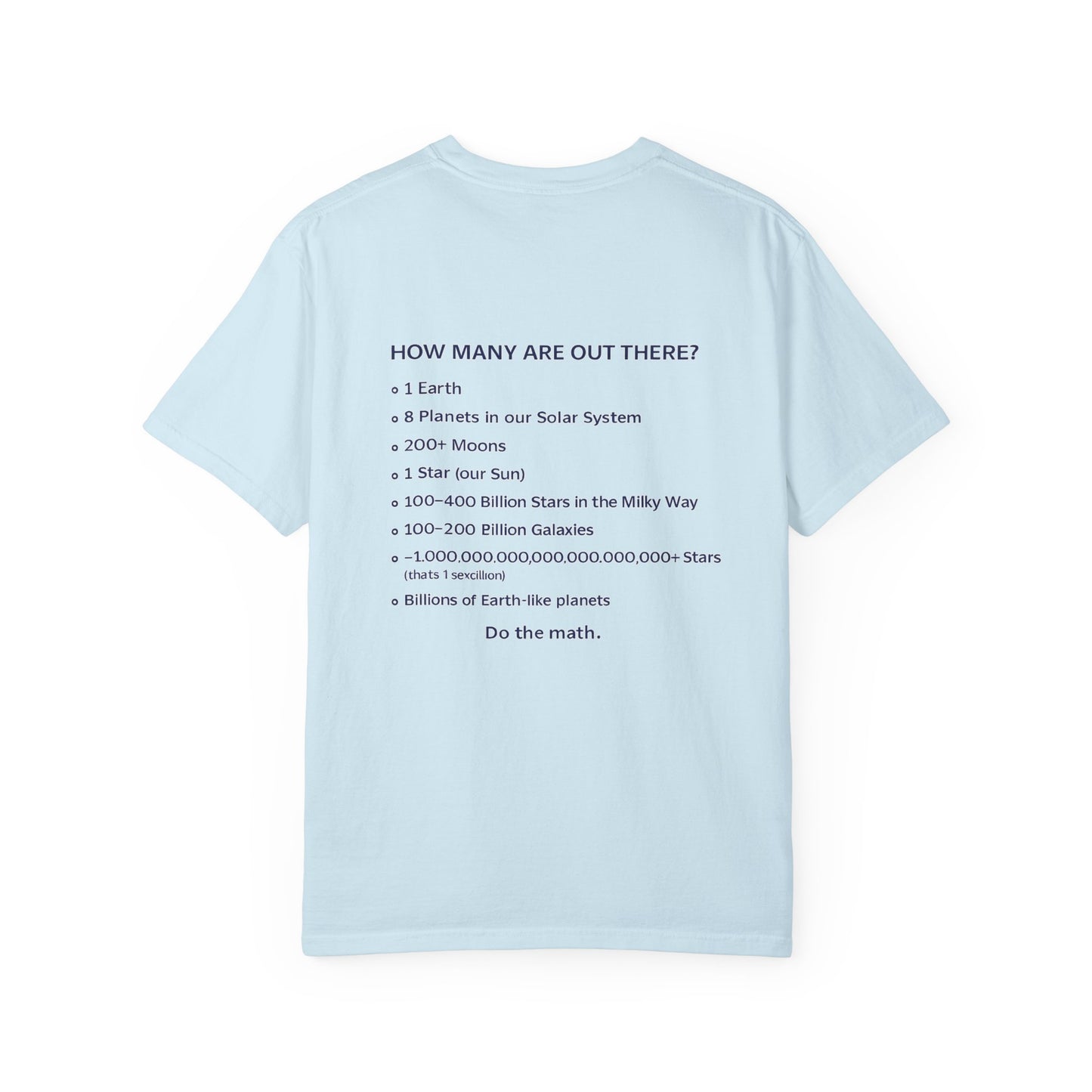 ‘Do the Math’ known universe Tee