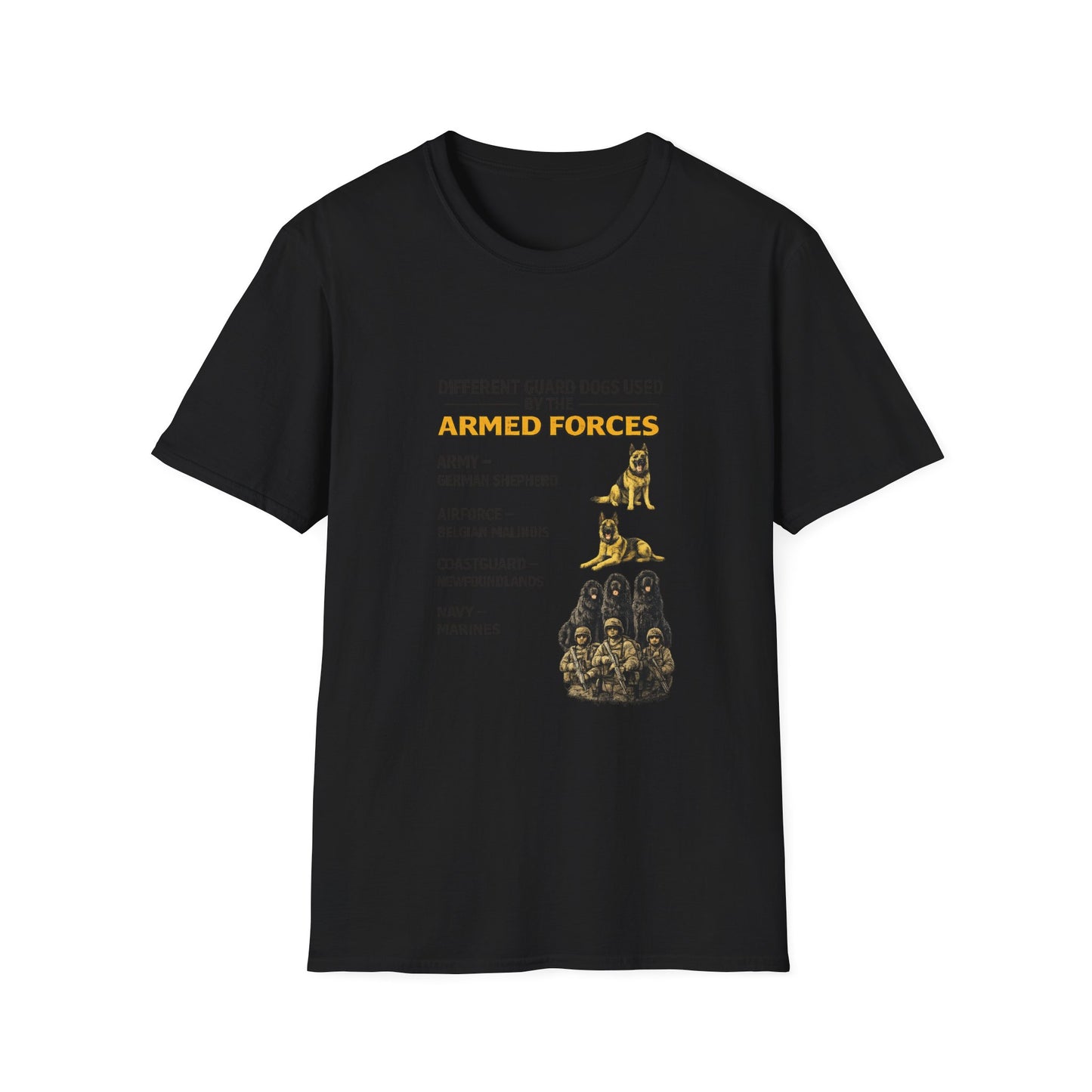 Military Working Dog Humor Tee