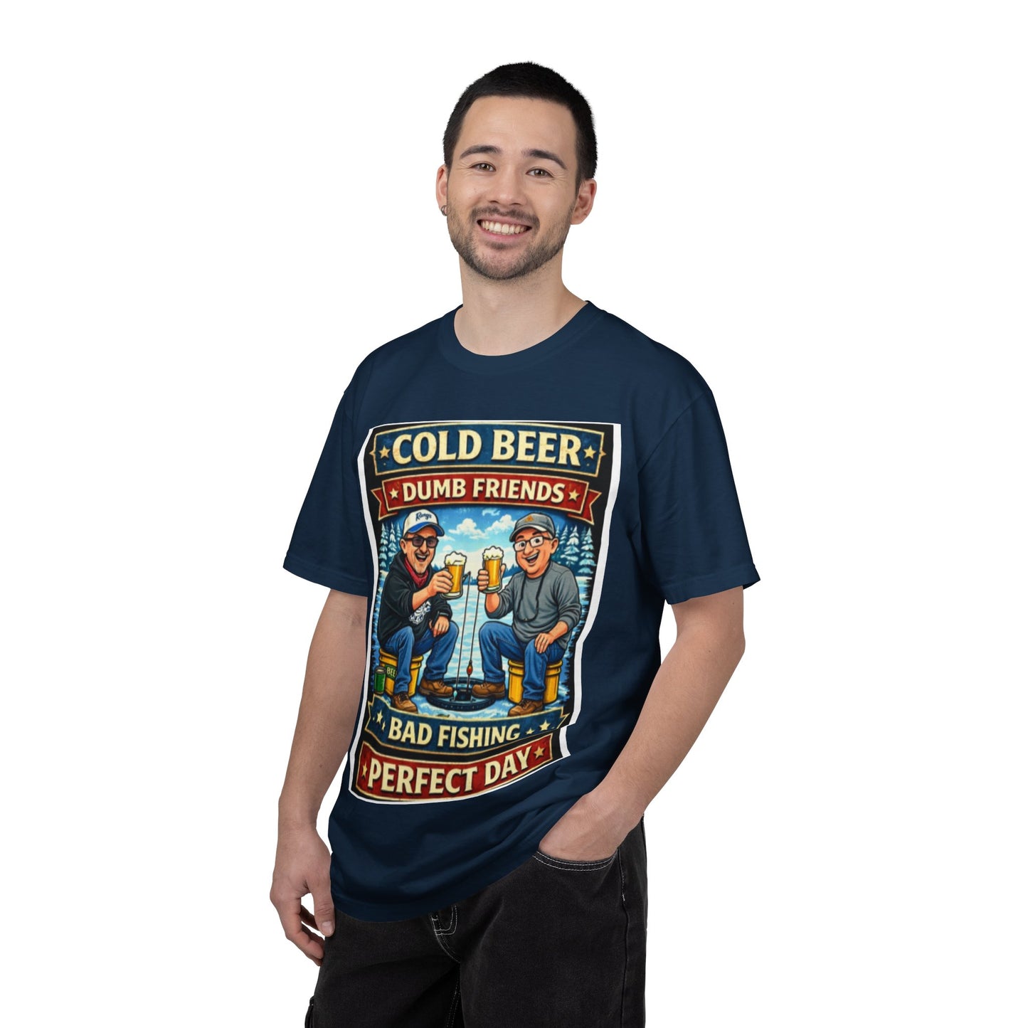‘Cold Beer, Dumb Friends’ Graphic Tee