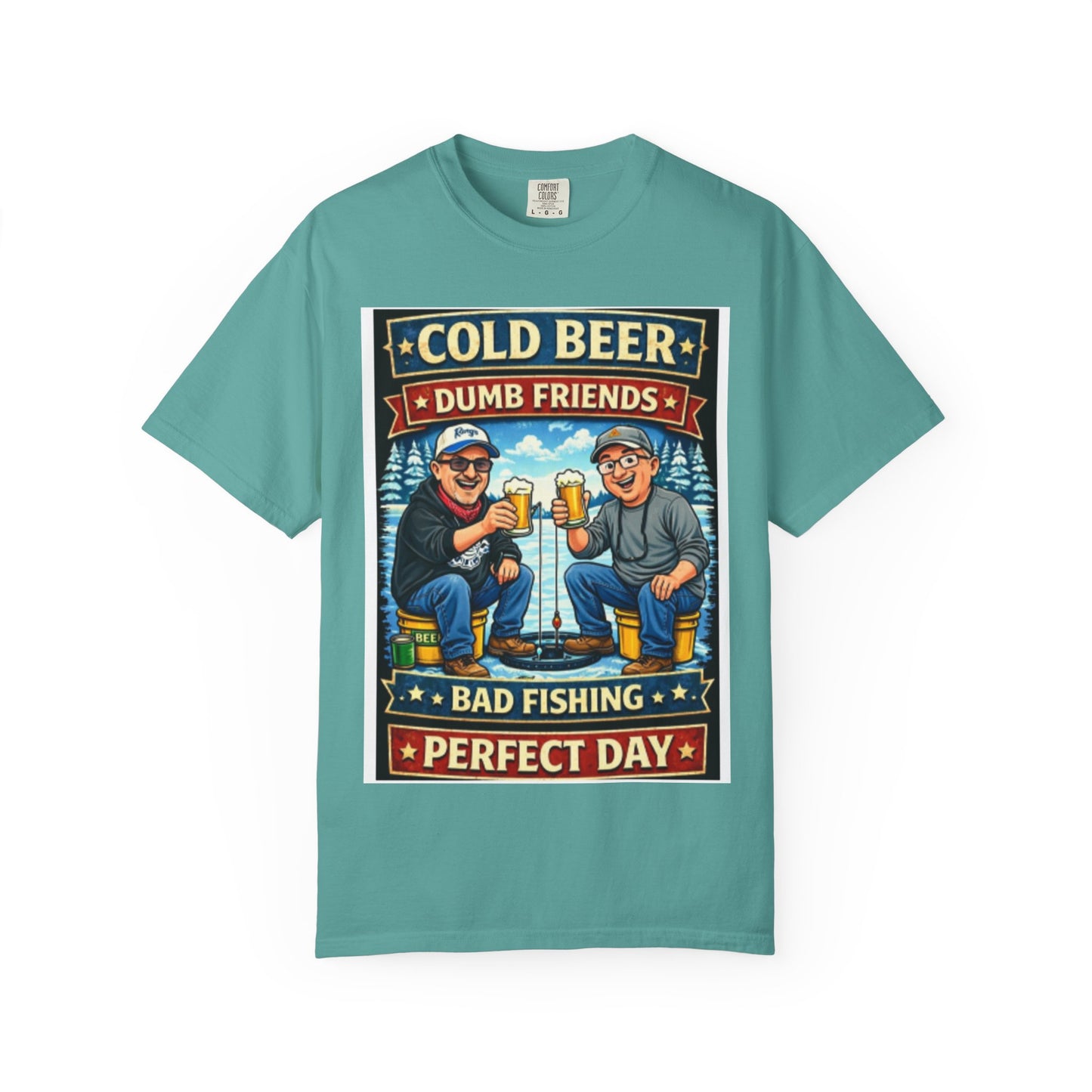 ‘Cold Beer, Dumb Friends’ Graphic Tee