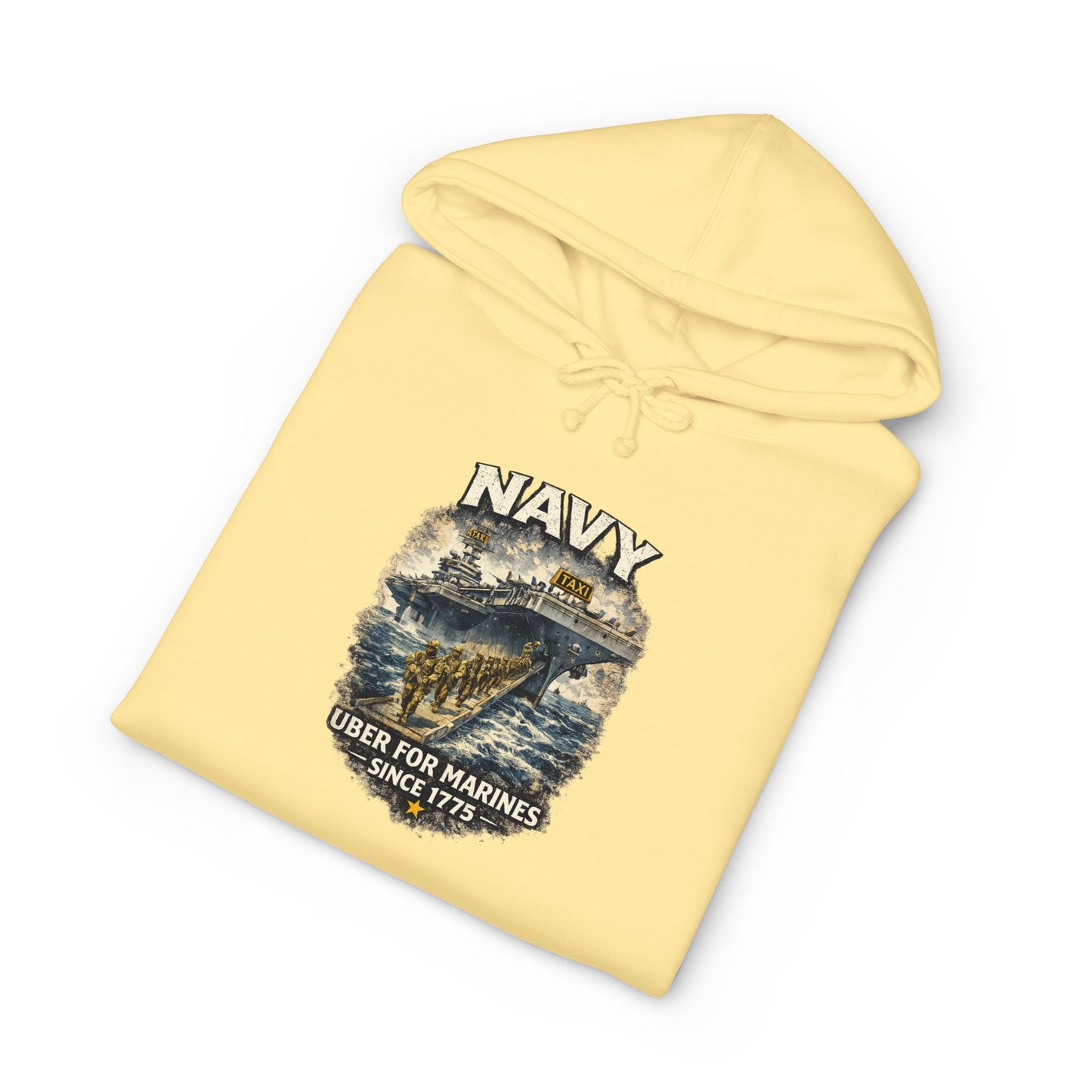 Retro Navy ‘Uber for Marines’ Hoodie
