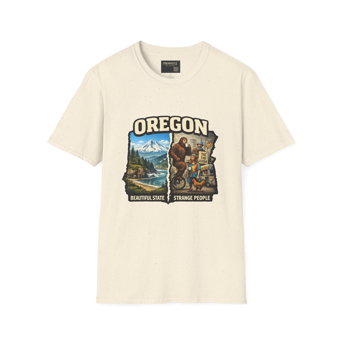 Oregon ‘Beautiful State, Strange People’ Tee