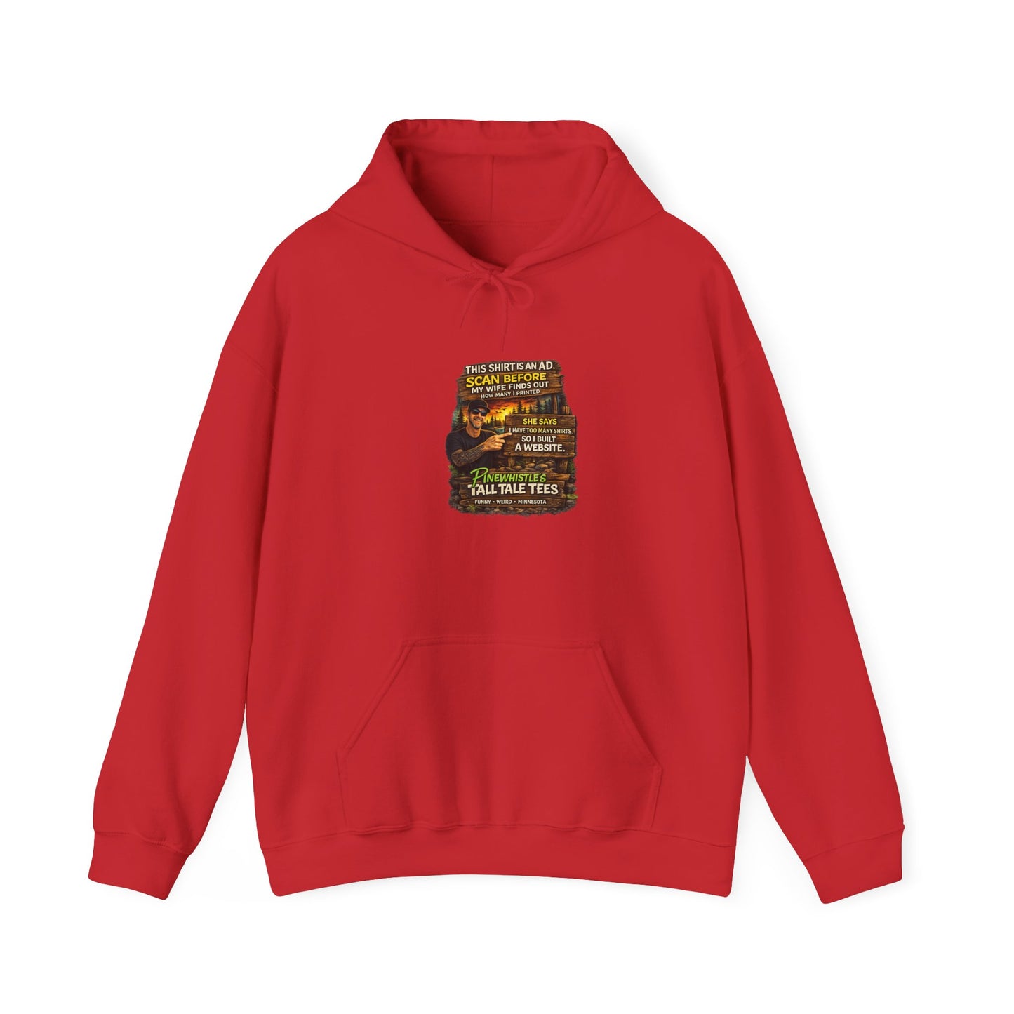 ‘Scan Before My Wife Finds Out' Hoodie