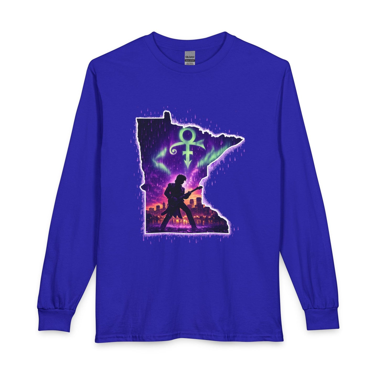 Minnesota Rocking Skyline Long Sleeve Tee