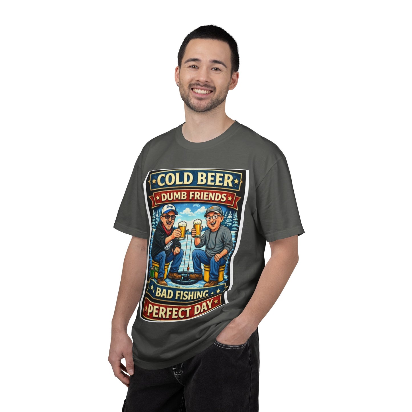 ‘Cold Beer, Dumb Friends’ Graphic Tee