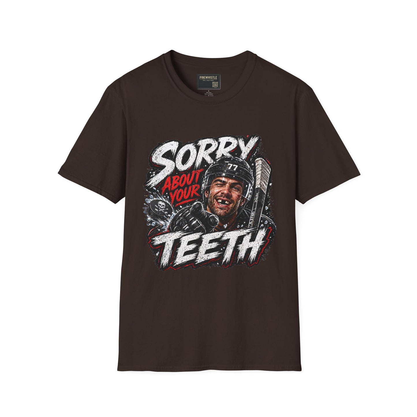 Hockey 'Sorry About Your Teeth' Tee