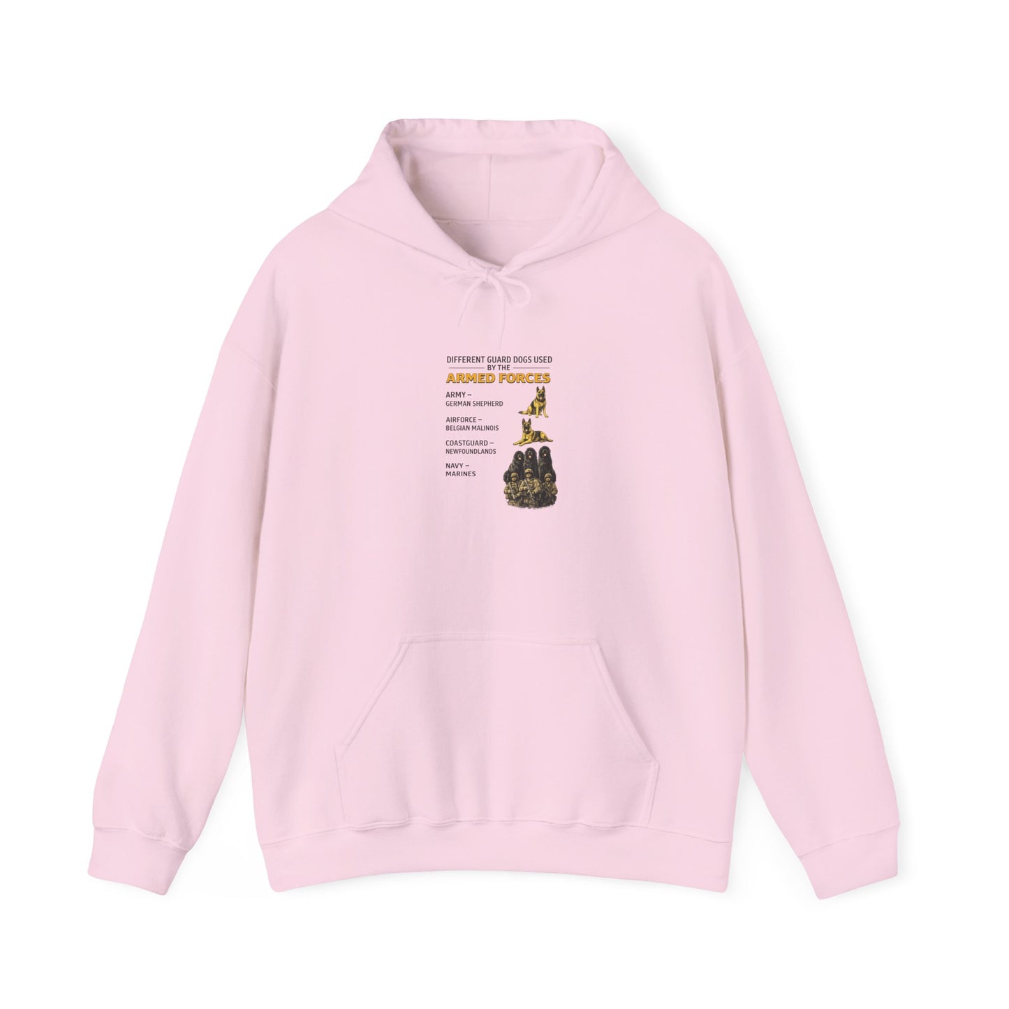 Military Working Dog Humor Hoodie