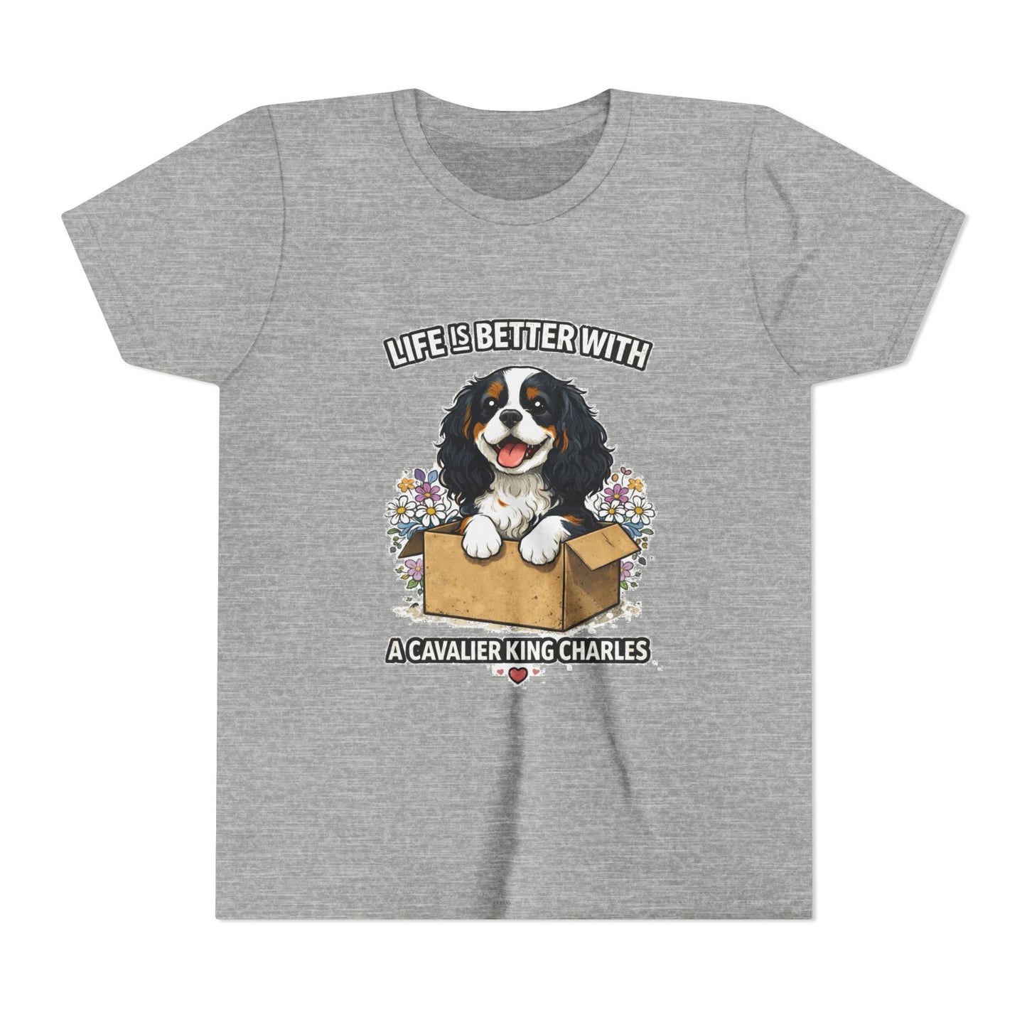 ‘Life Is Better With A Cavalier King Charles’ Youth Tee