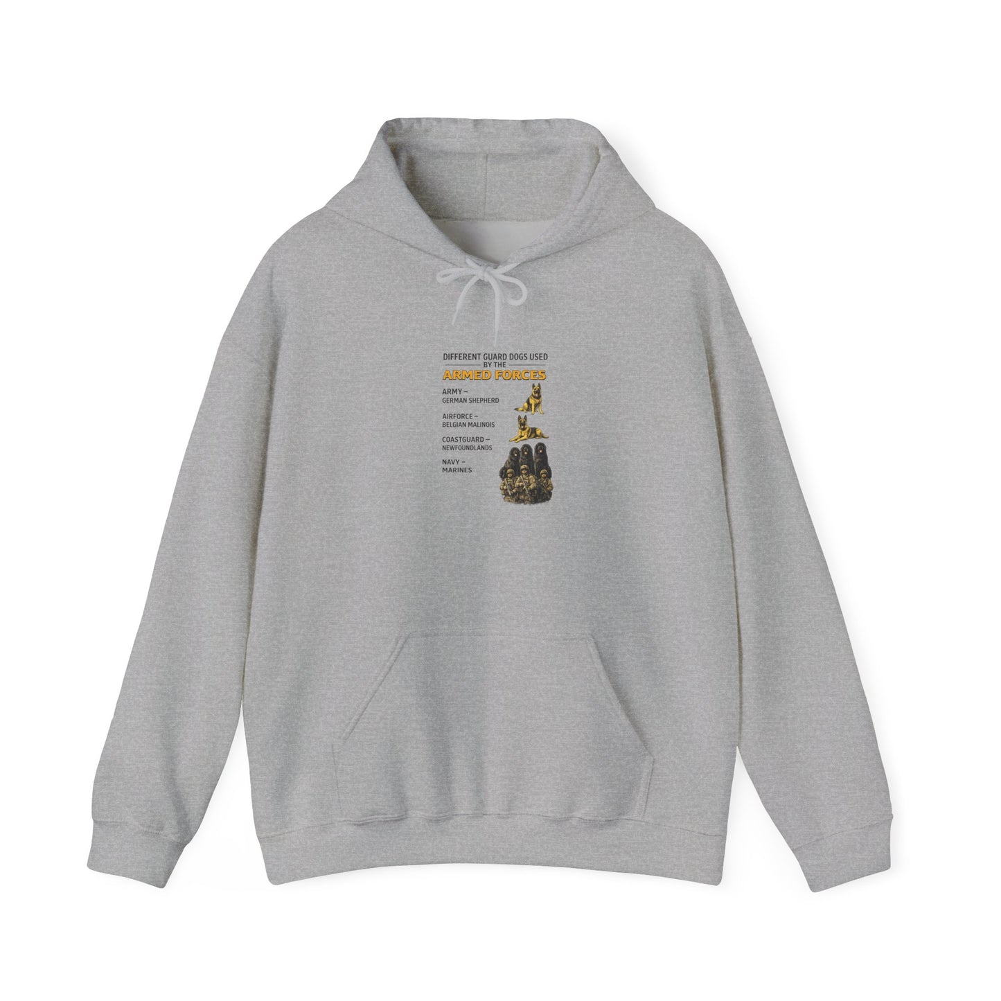 Military Working Dog Humor Hoodie
