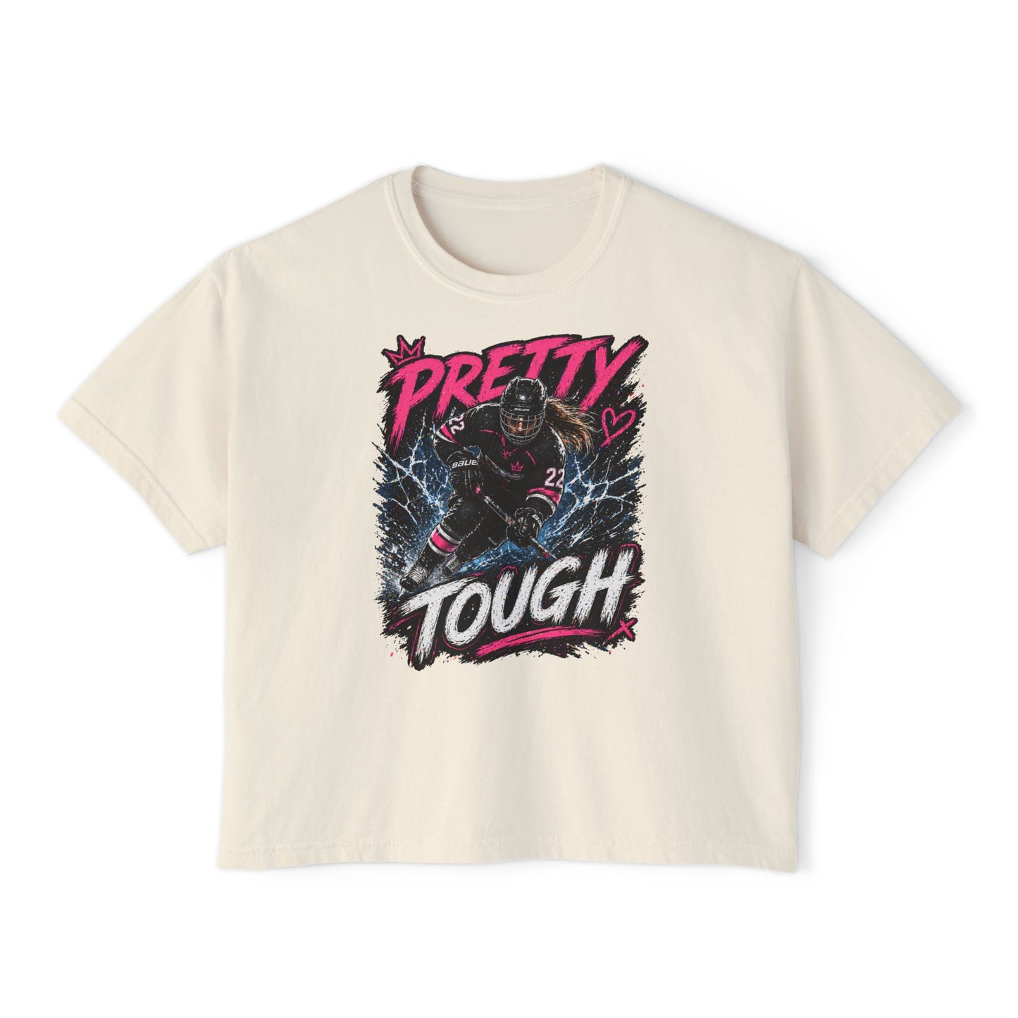 Women’s Hockey ‘Pretty Tough’ Boxy Tee