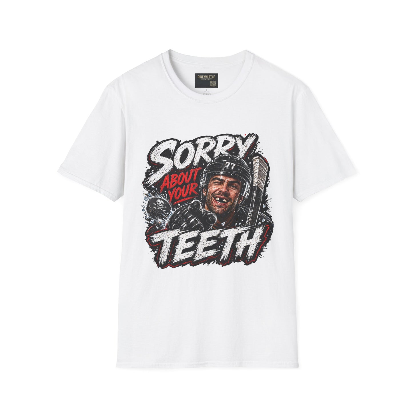 Hockey 'Sorry About Your Teeth' Tee