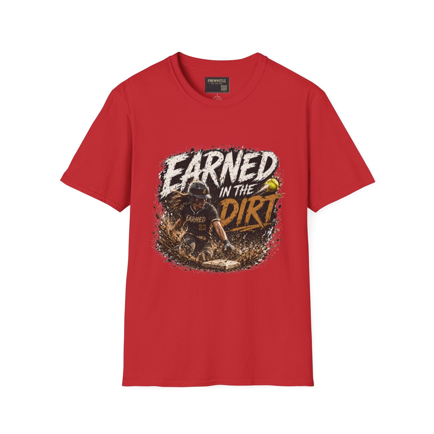 ‘Earned in the Dirt’ Softball Tee