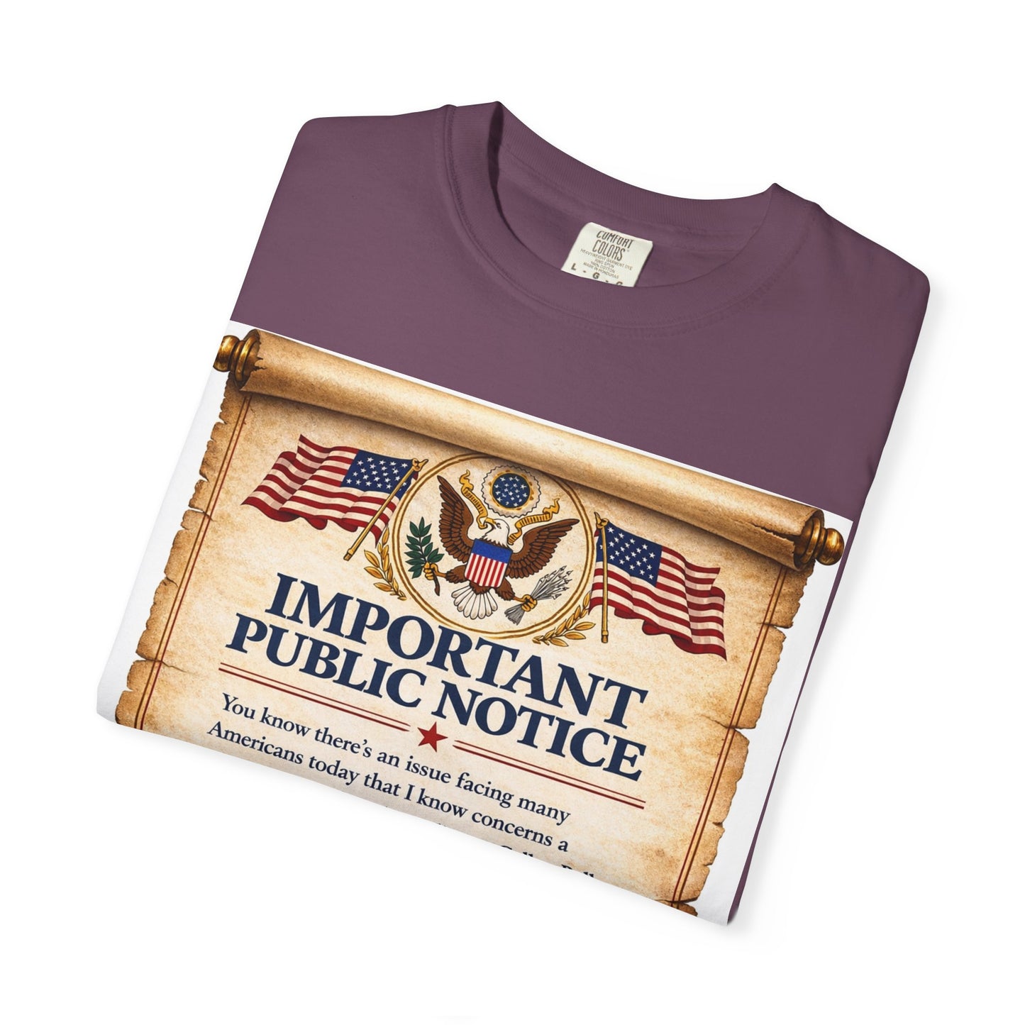 ‘Important Public Notice’ Tee