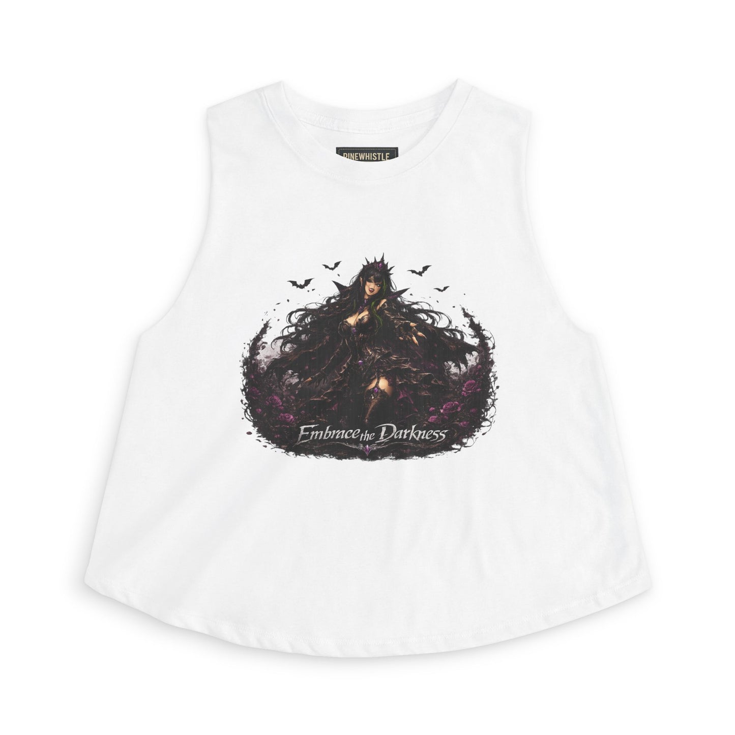 ‘Embrace the Darkness’ Crop Top Tank