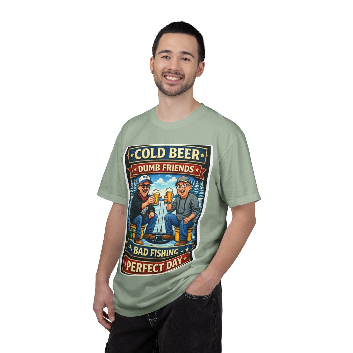 ‘Cold Beer, Dumb Friends’ Graphic Tee