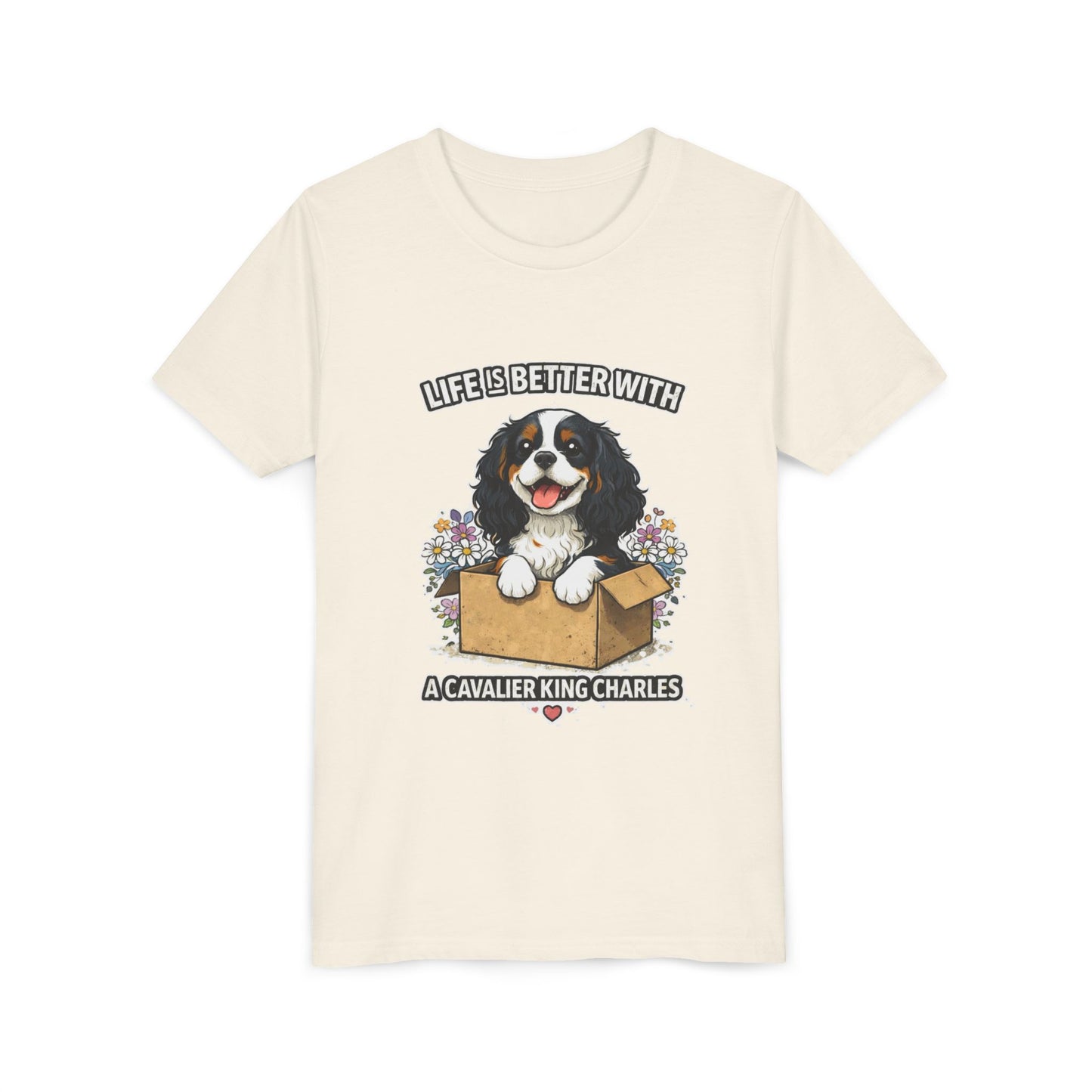 ‘Life Is Better With A Cavalier King Charles’ Youth Tee
