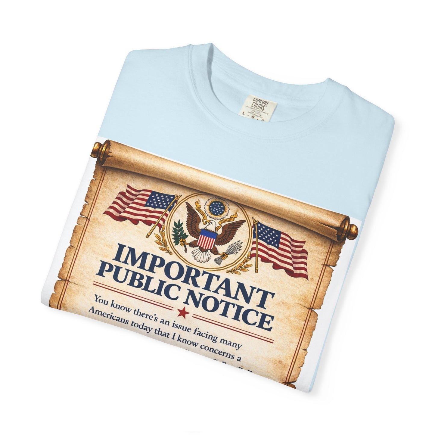 ‘Important Public Notice’ Tee