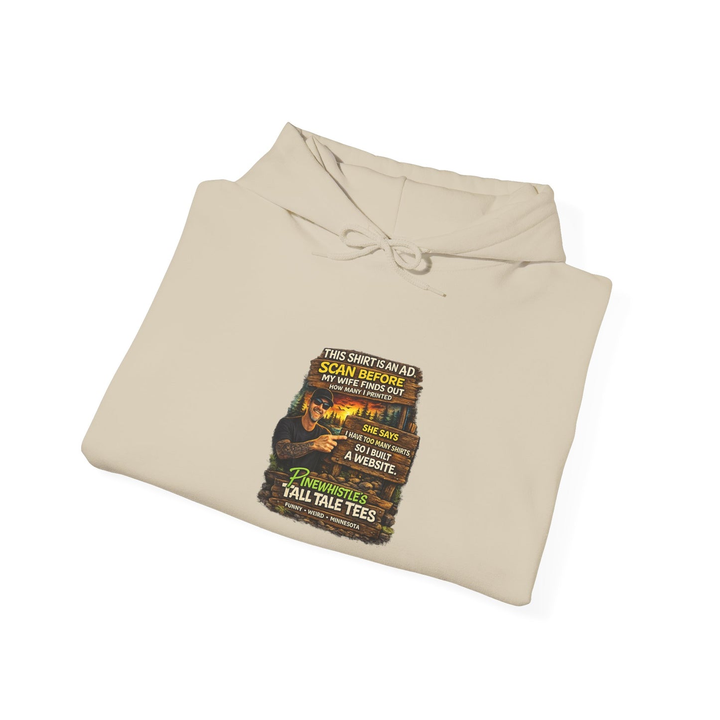 ‘Scan Before My Wife Finds Out' Hoodie