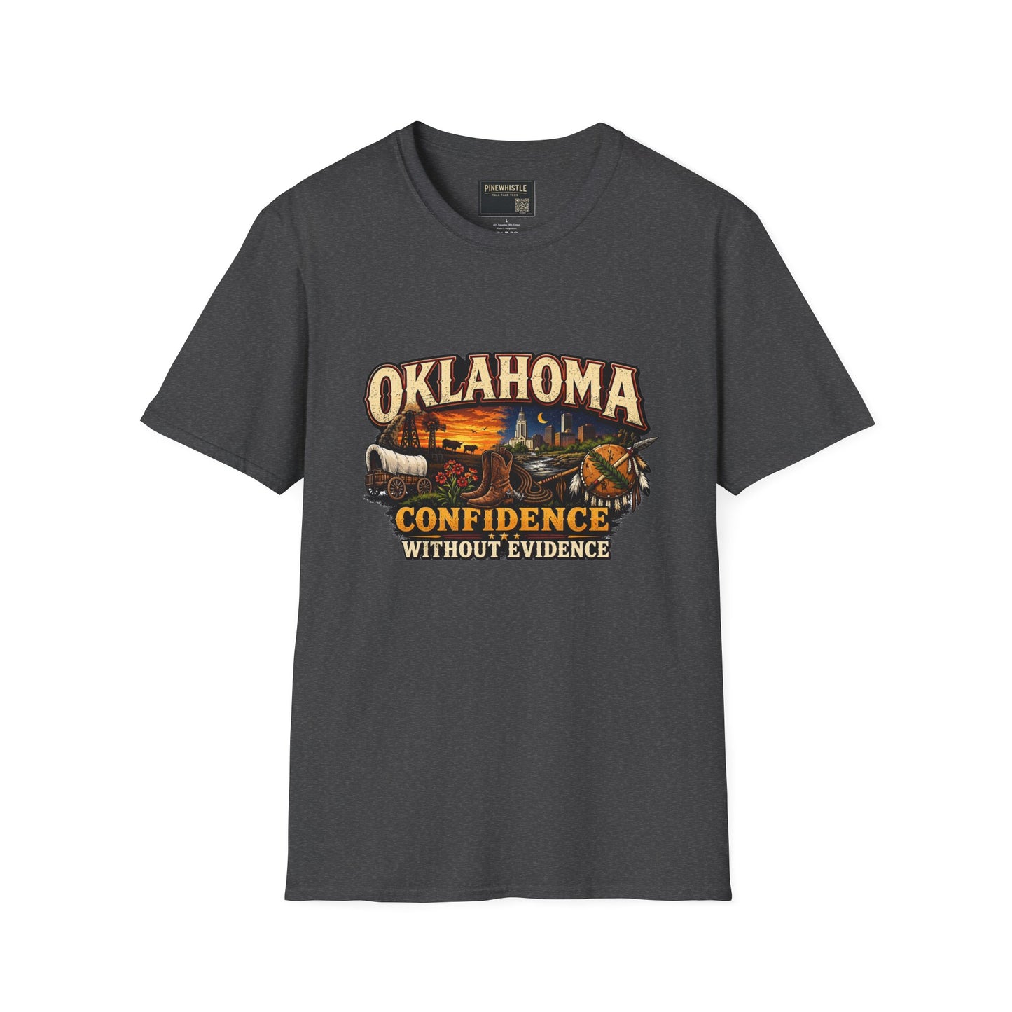 Oklahoma ‘Confidence Without Evidence" Tee