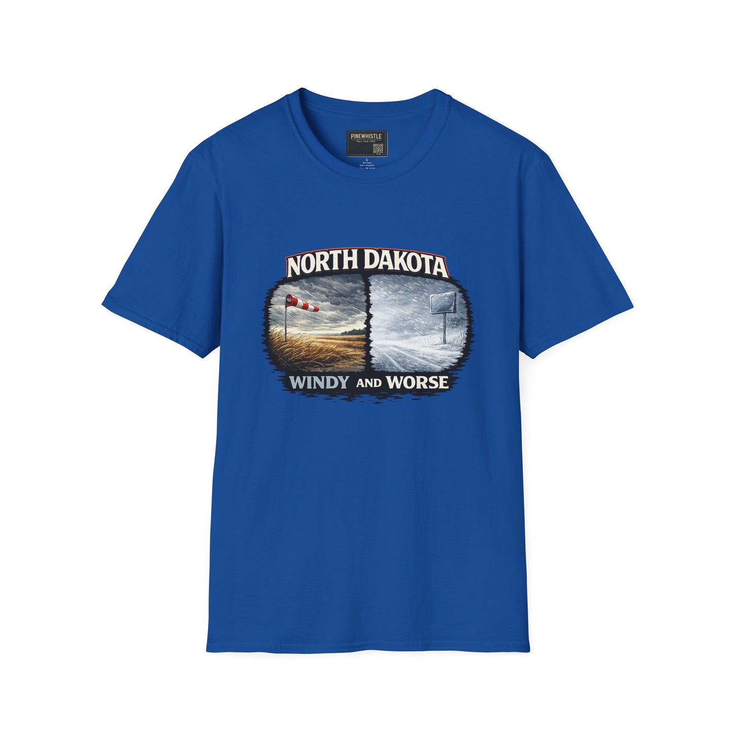 North Dakota 'Windy and Worse' Tee