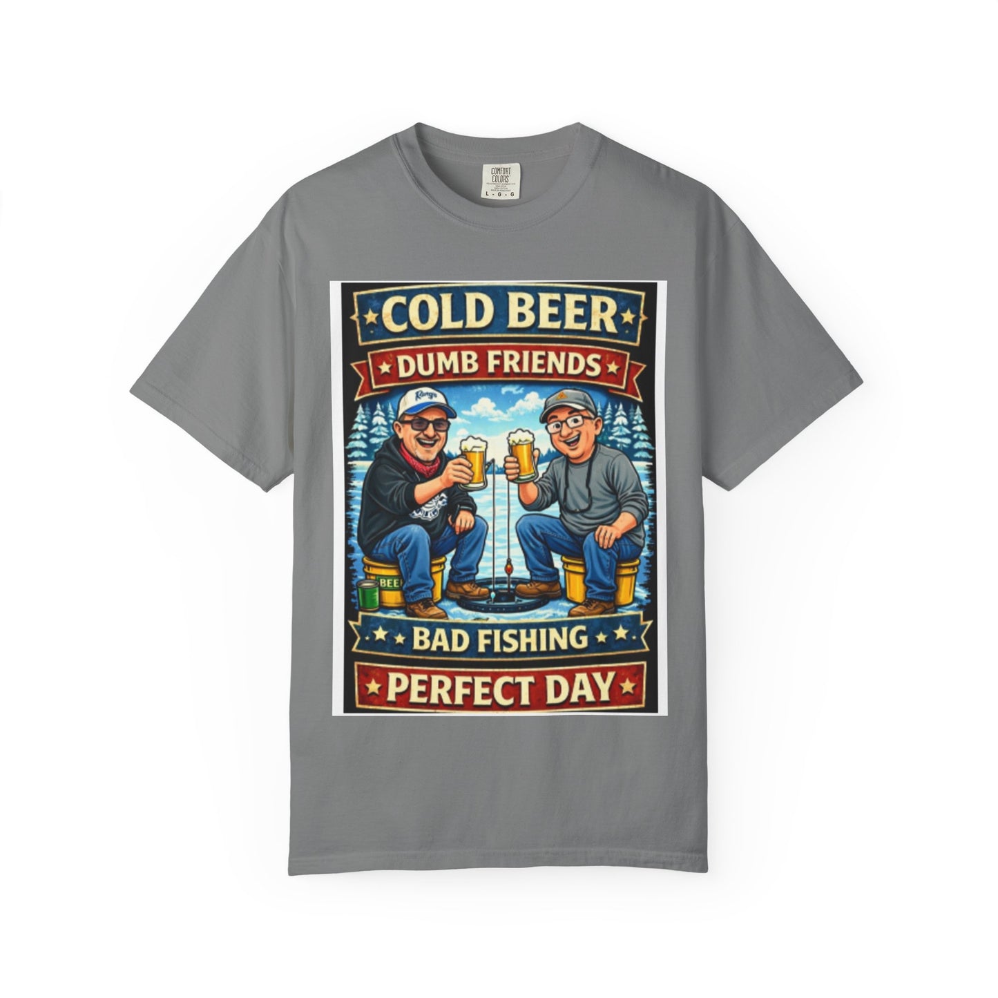 ‘Cold Beer, Dumb Friends’ Graphic Tee