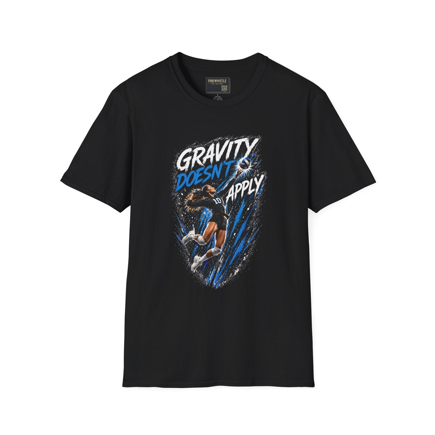 ‘Gravity Doesn't Apply’ Volleyball Tee