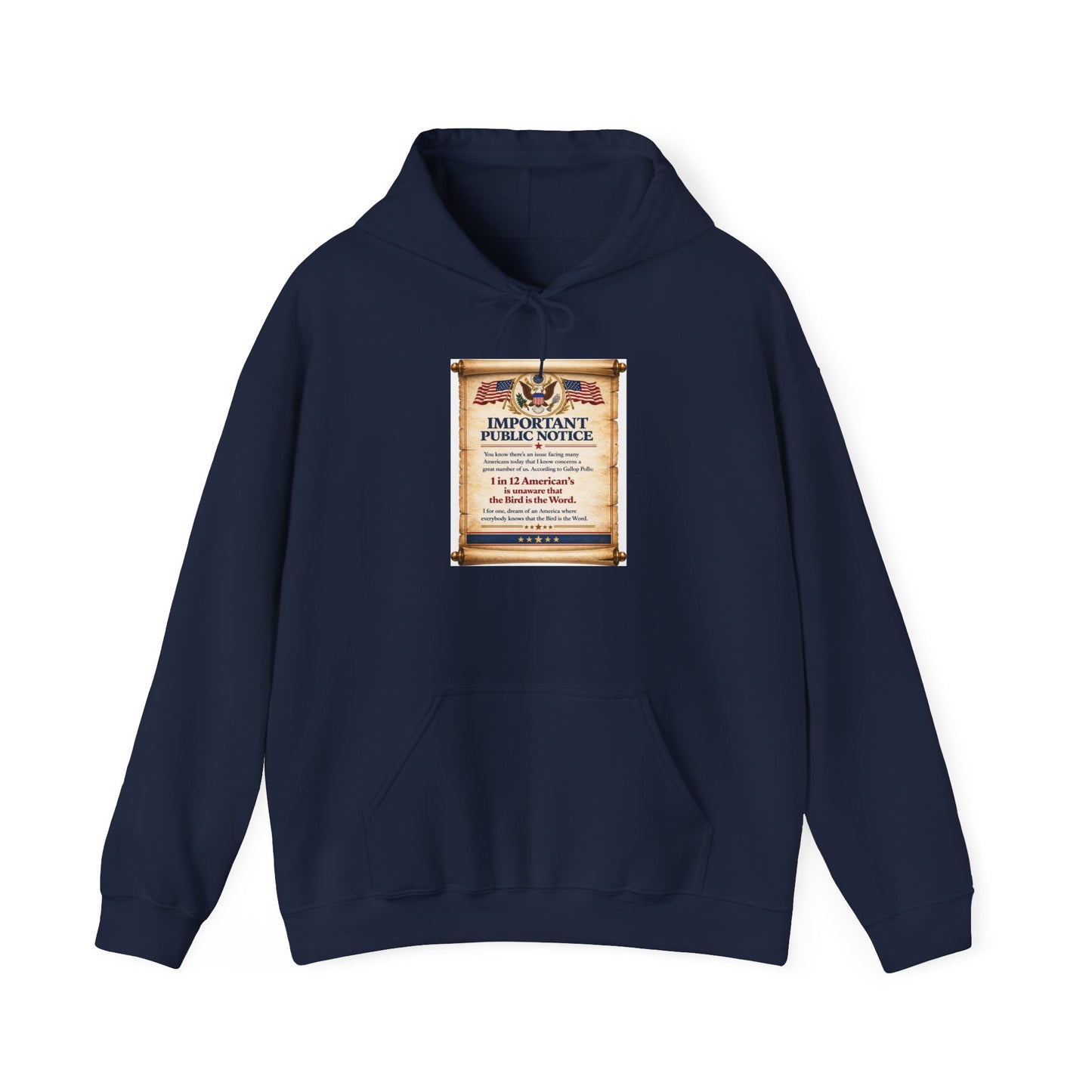 ‘Important Public Notice' Hoodie