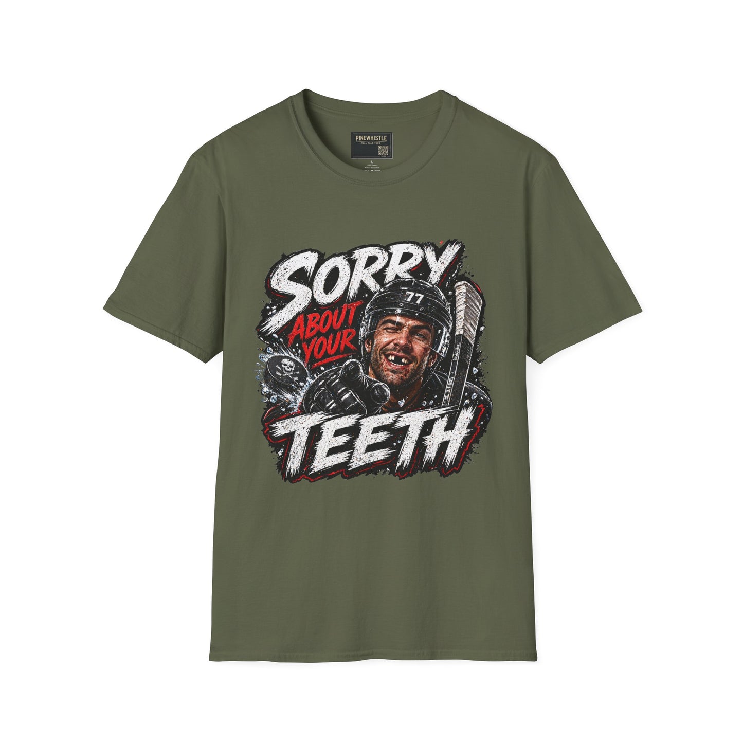 Hockey 'Sorry About Your Teeth' Tee