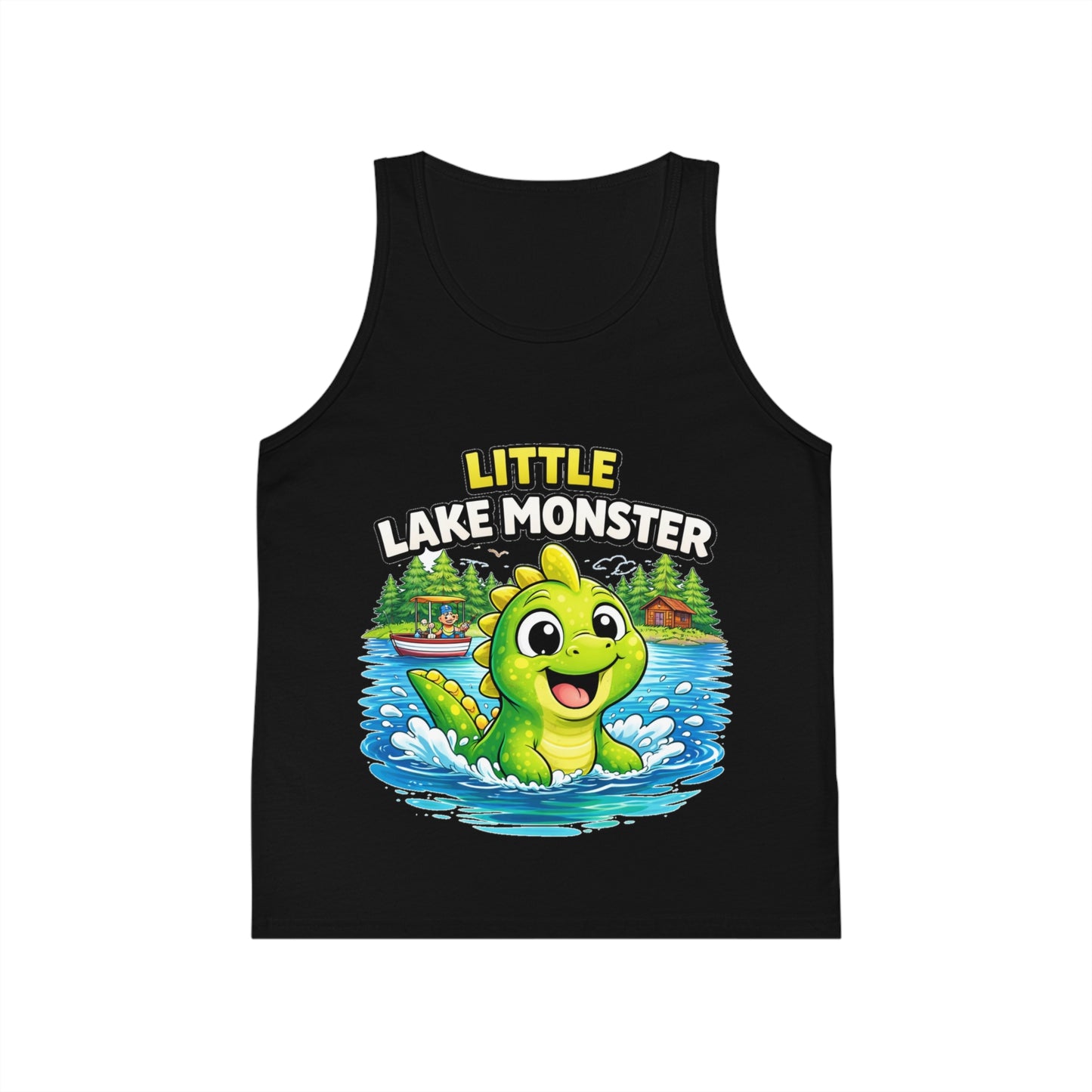 ‘Little Lake Monster’ Kid's Tank Top