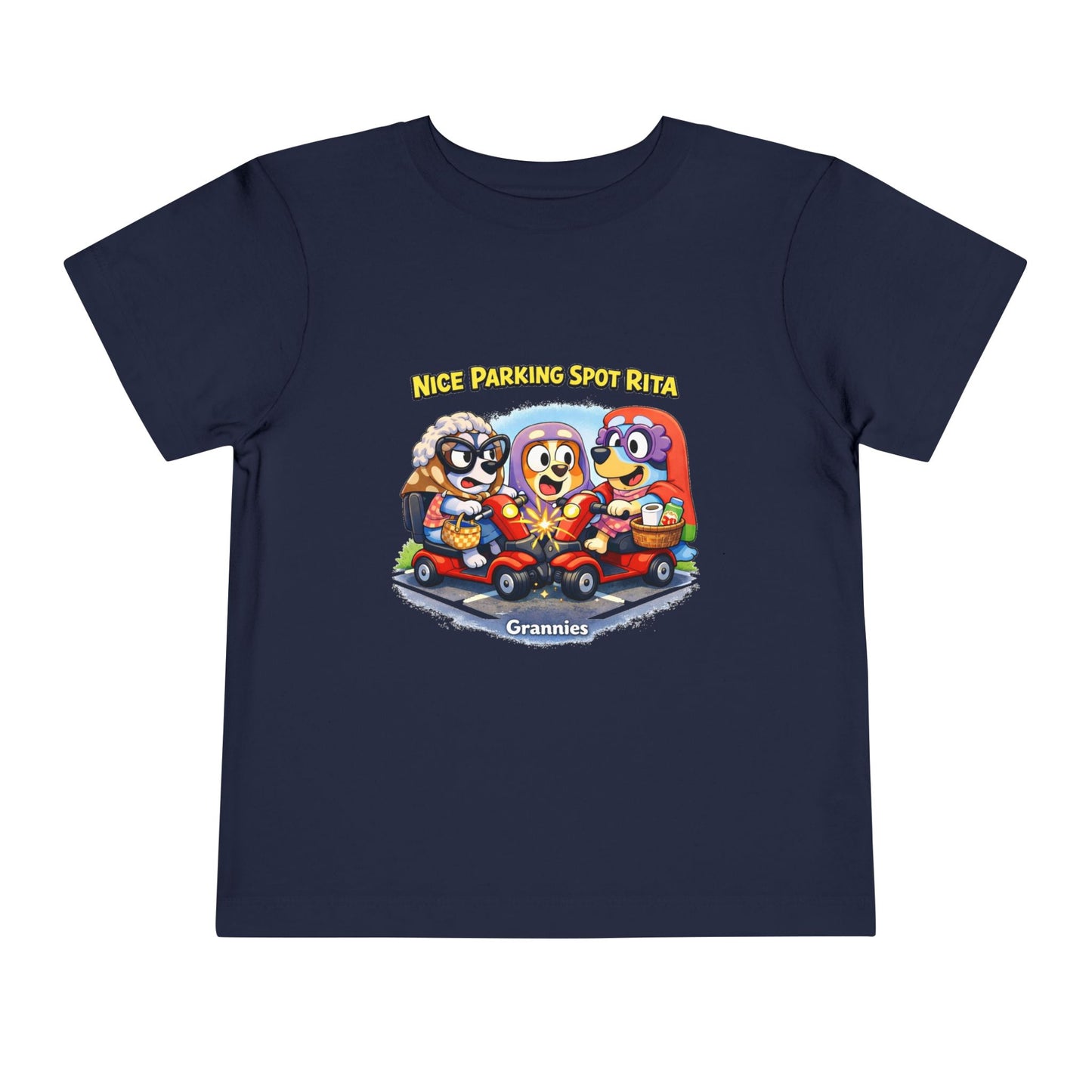 ‘Nice Parking Spot Rita' Toddler Tee