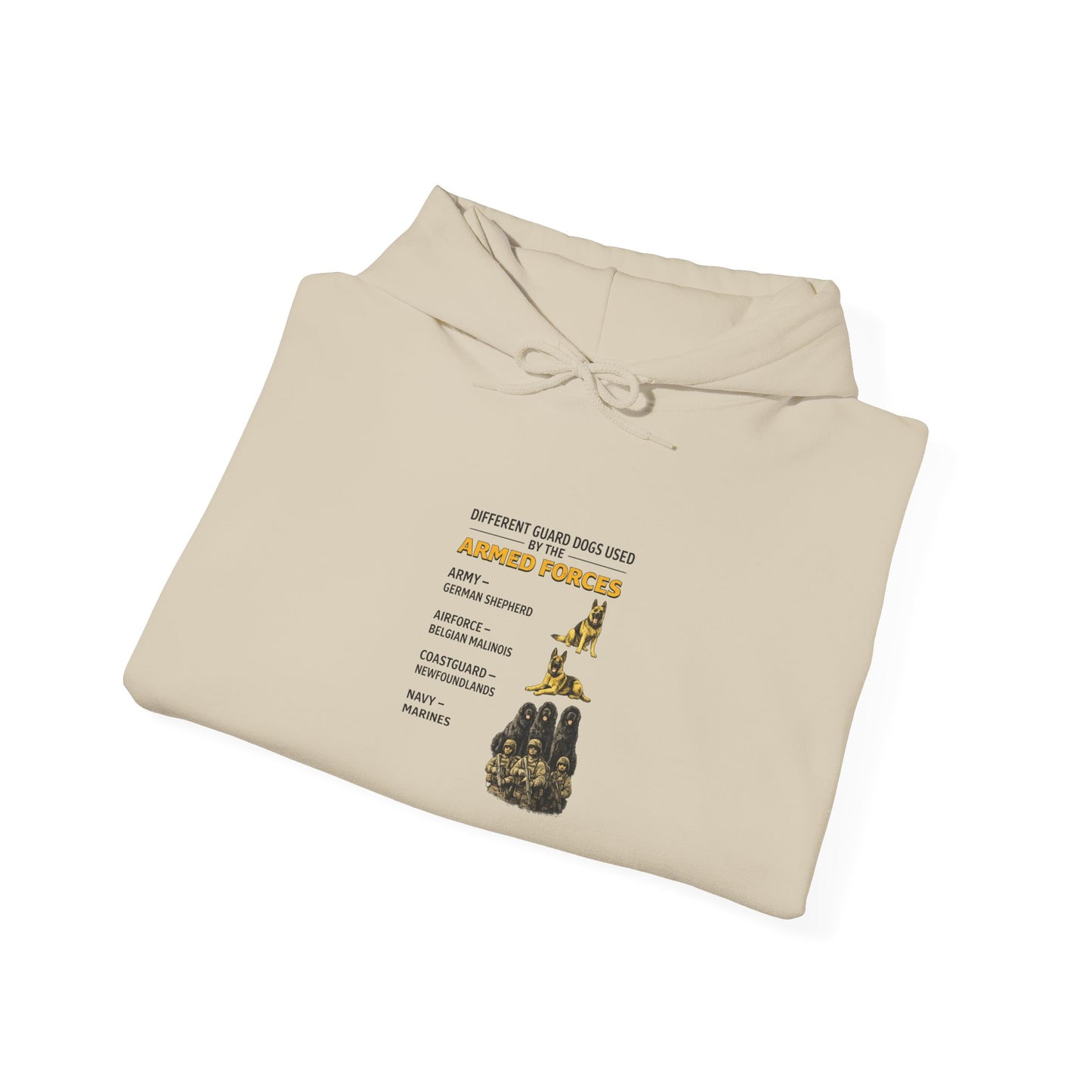 Military Working Dog Humor Hoodie