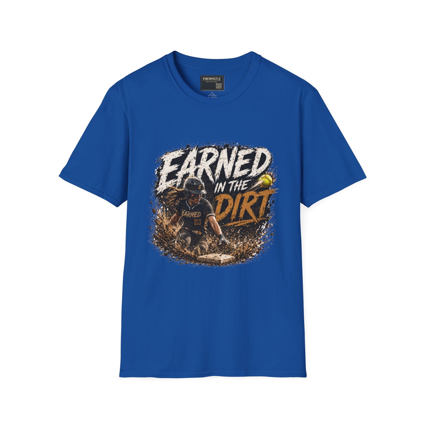 ‘Earned in the Dirt’ Softball Tee