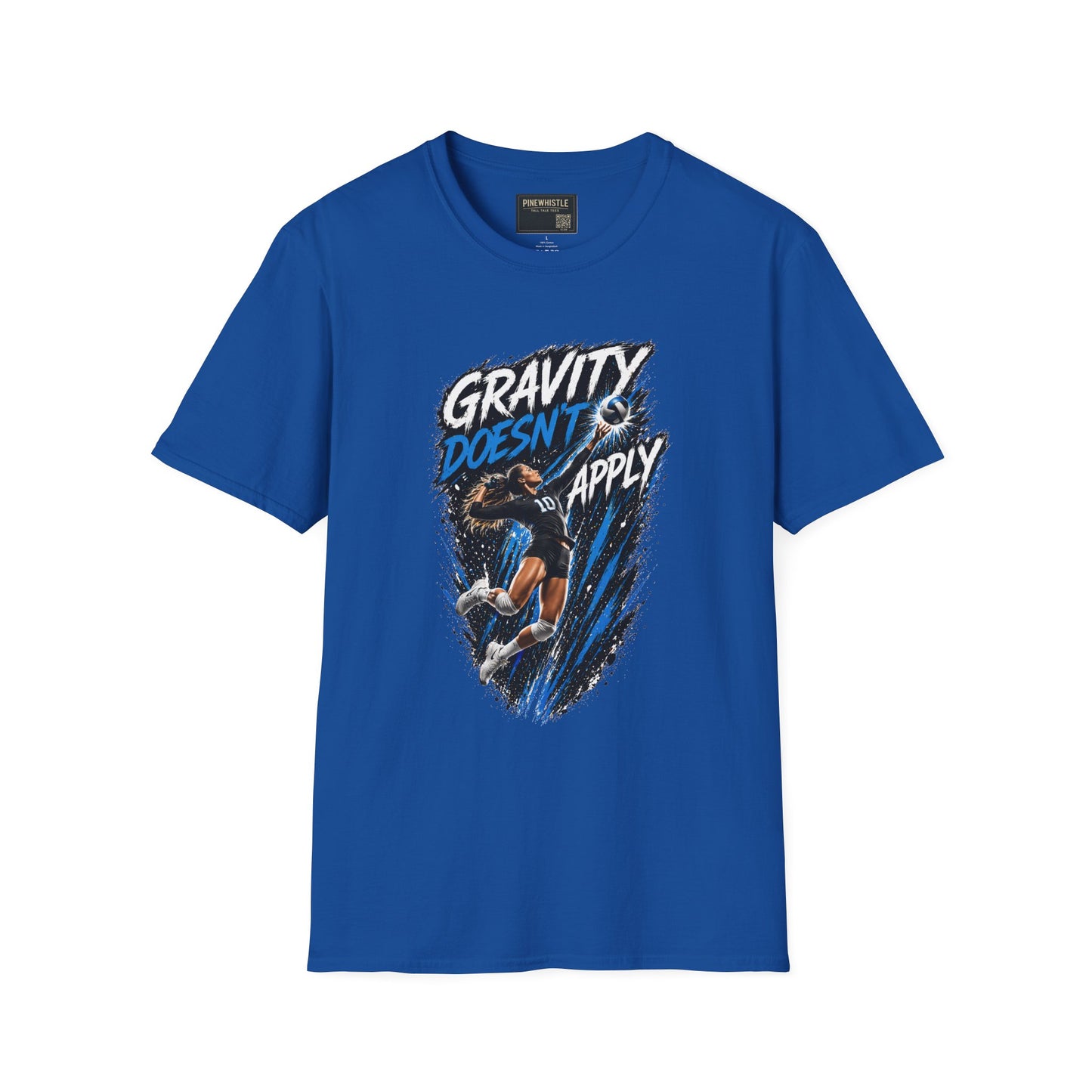 ‘Gravity Doesn't Apply’ Volleyball Tee