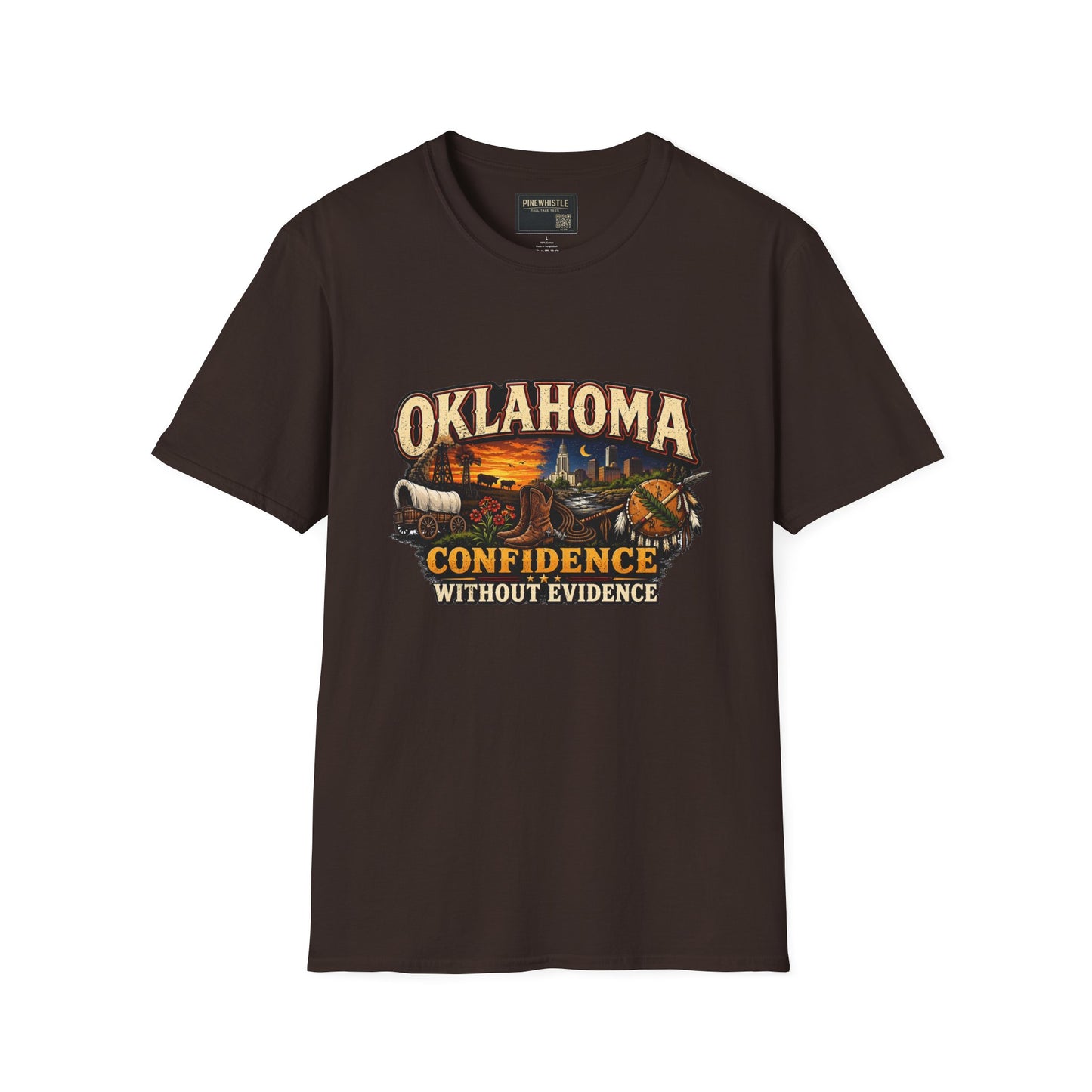 Oklahoma ‘Confidence Without Evidence" Tee