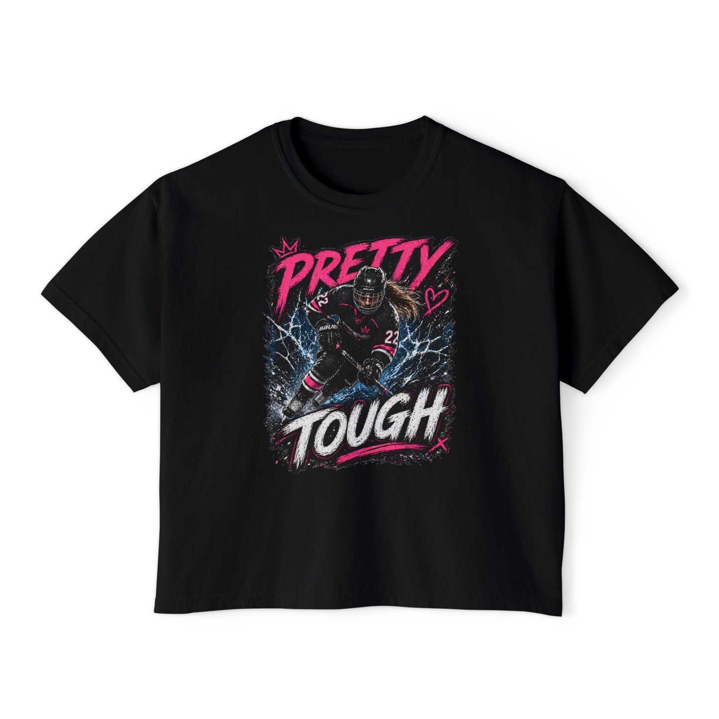 Women’s Hockey ‘Pretty Tough’ Boxy Tee