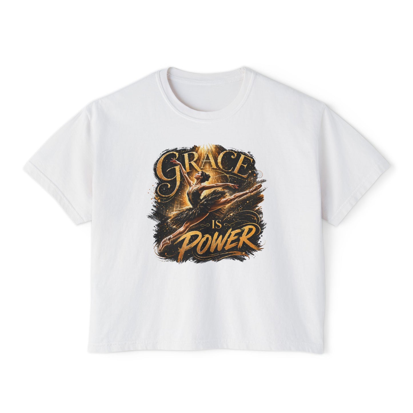 Ballet ‘Grace Is Power’ Women's Boxy Tee
