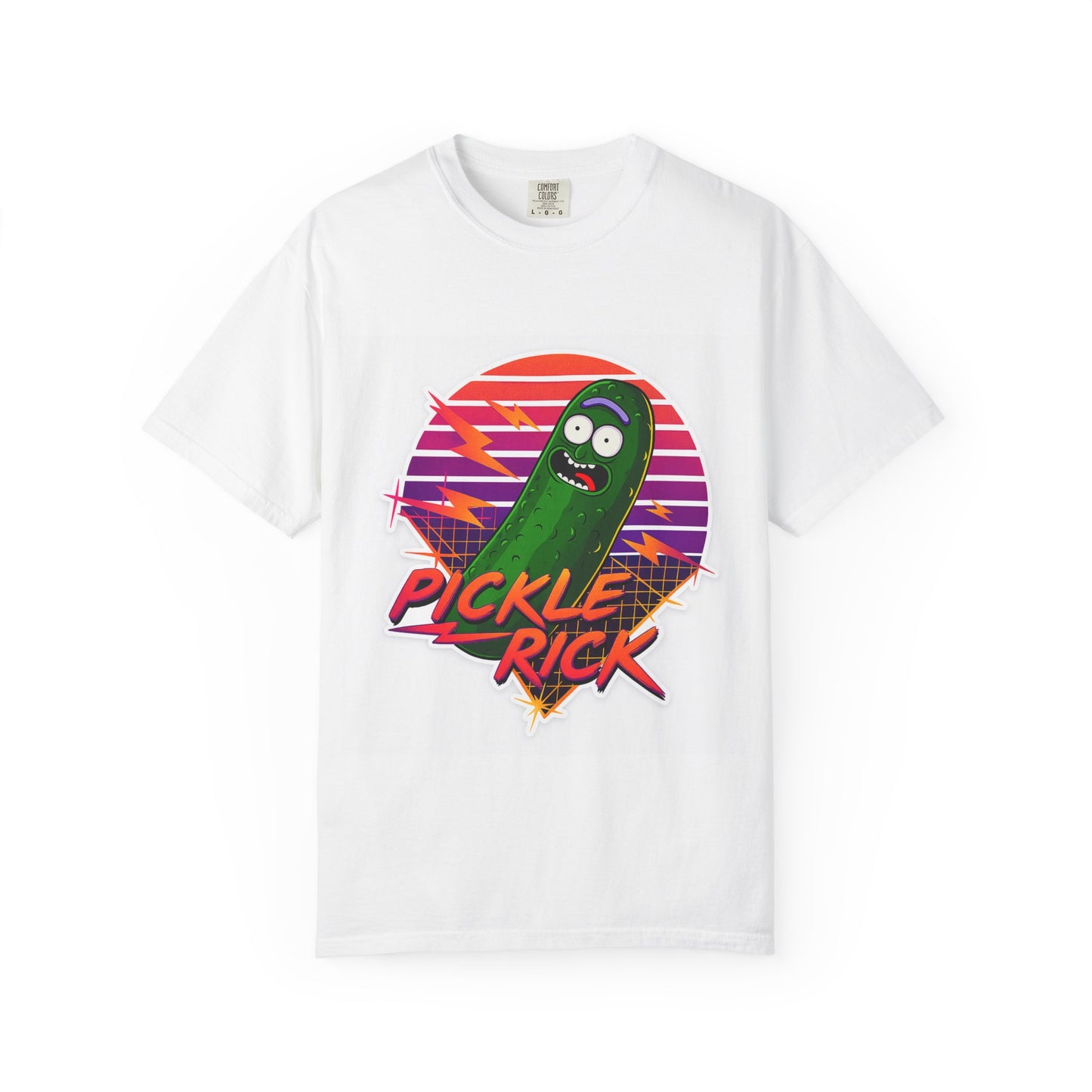Pickle Rick Retro Graphic Tee