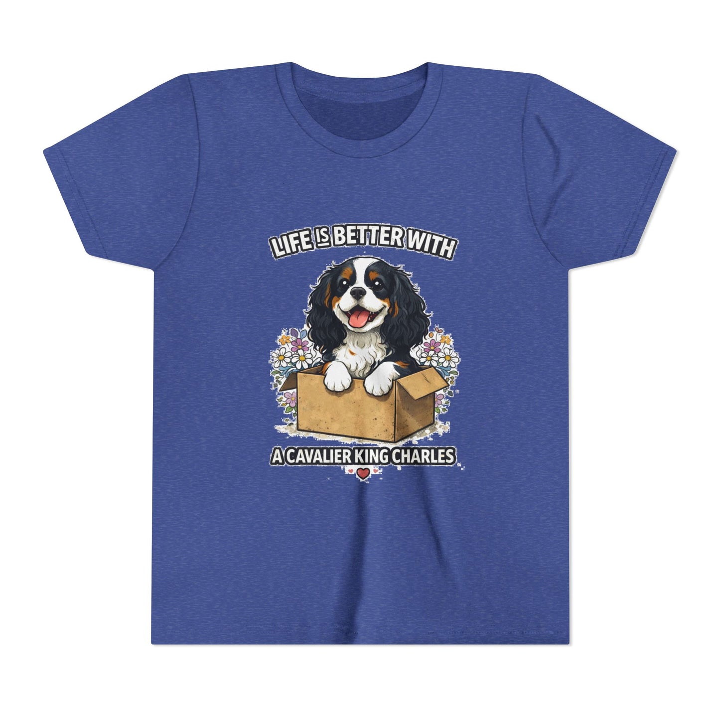 ‘Life Is Better With A Cavalier King Charles’ Youth Tee