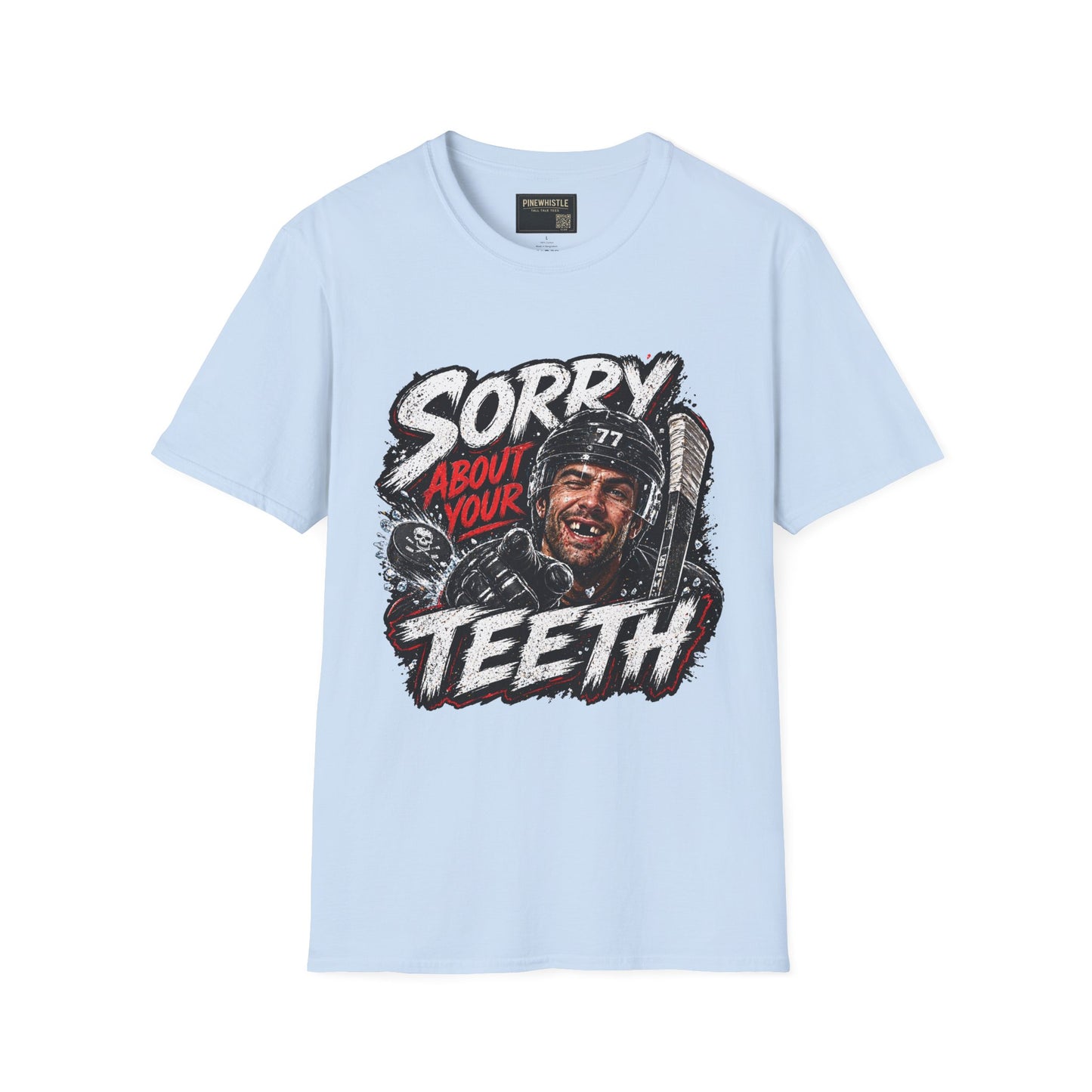 Hockey 'Sorry About Your Teeth' Tee